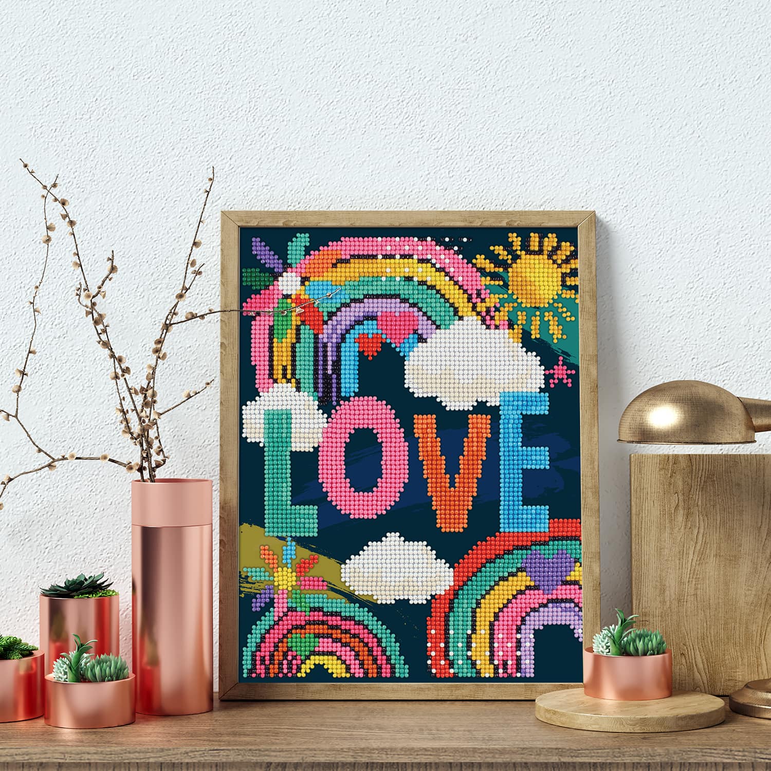 Camelot® Dots Love Diamond Painting Kit