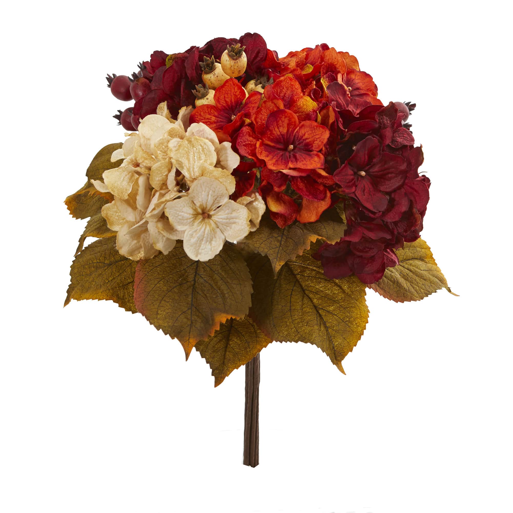 16" Multicolor Hydrangea Berry Bush, 2ct.