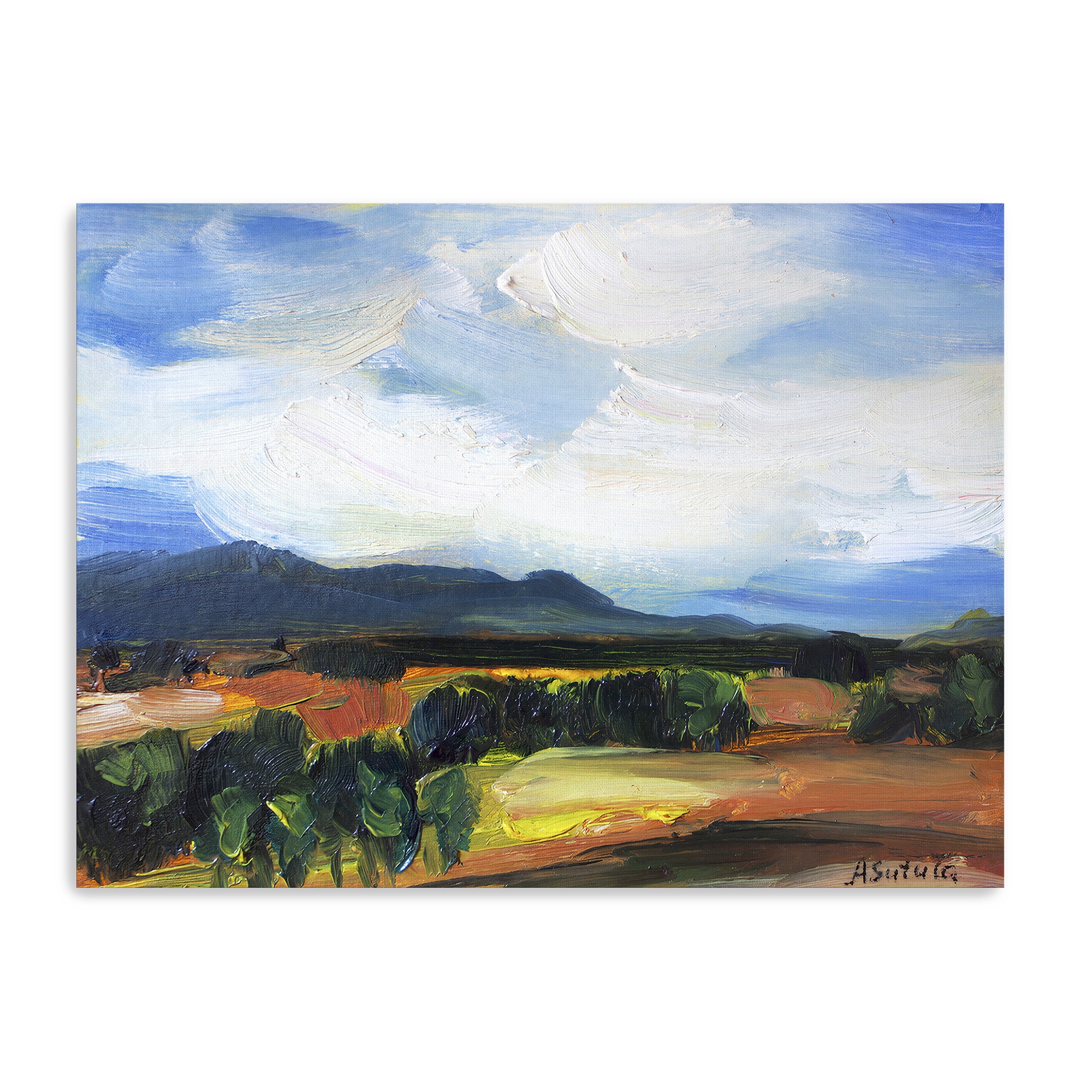 Lumaprints Day At Hunter Valley Canvas Giclée Art