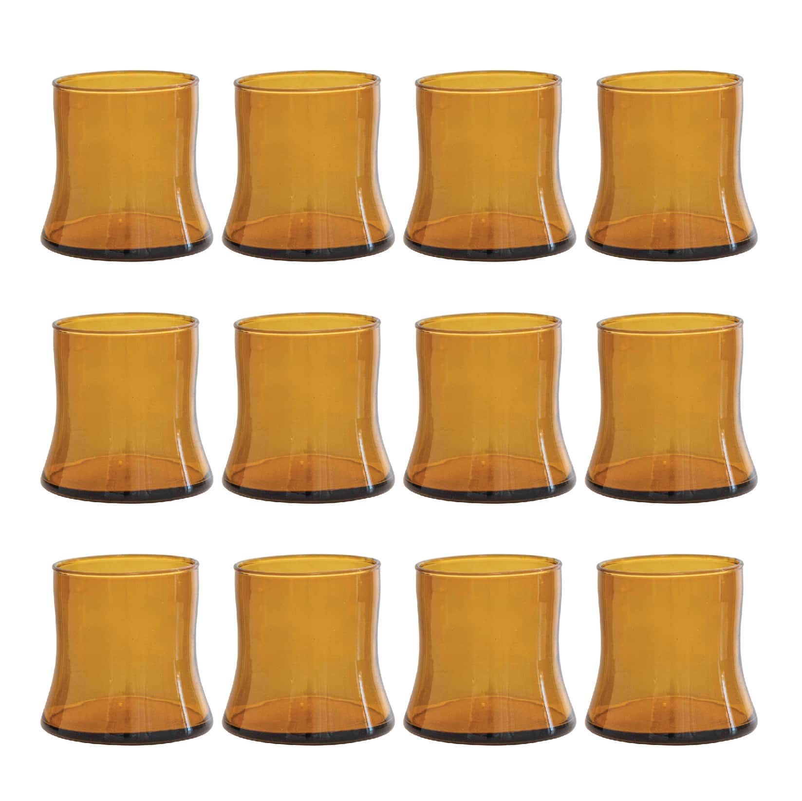 Hello Honey® 10 oz. Modern Drinking Glass Set