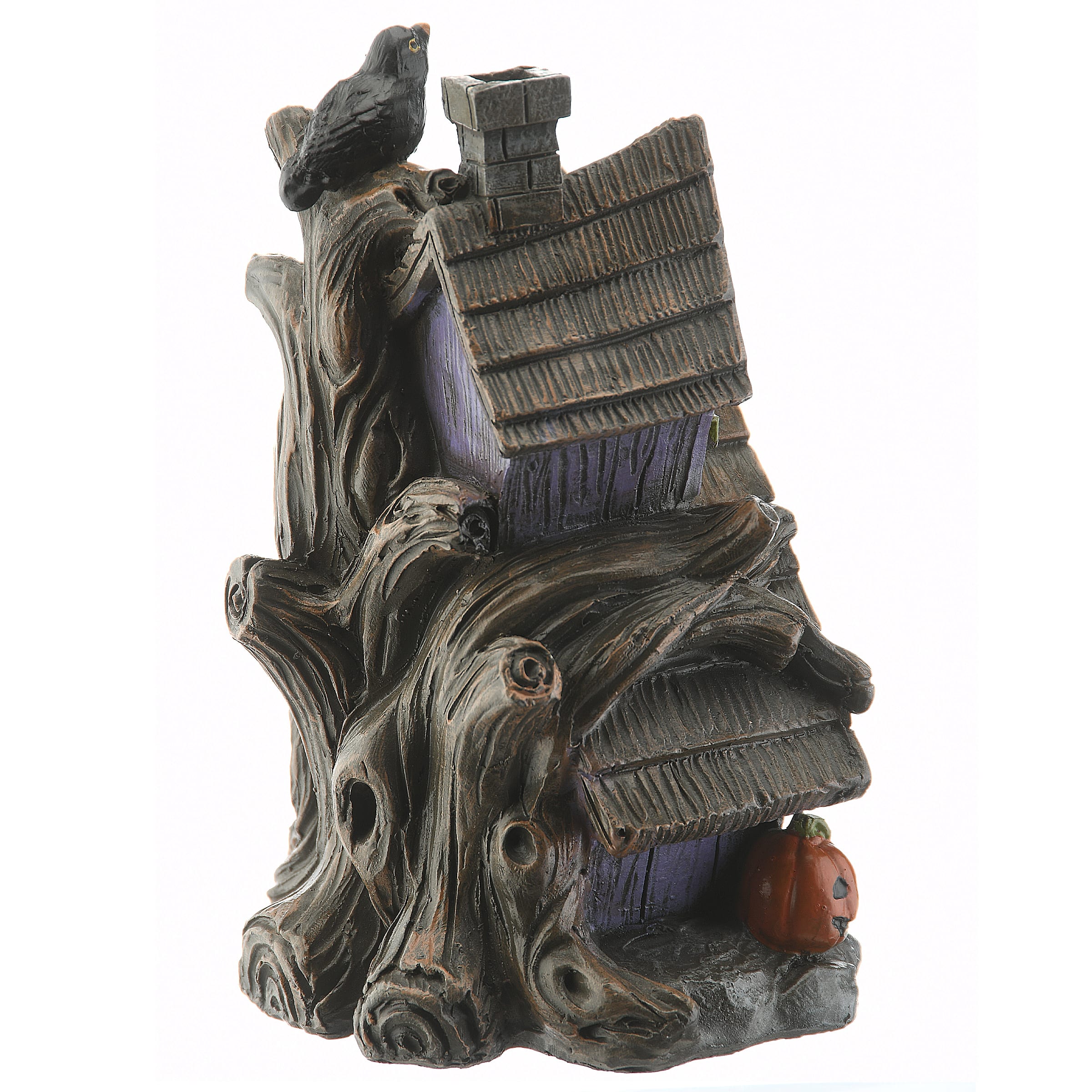 6" LED Purple Haunted House