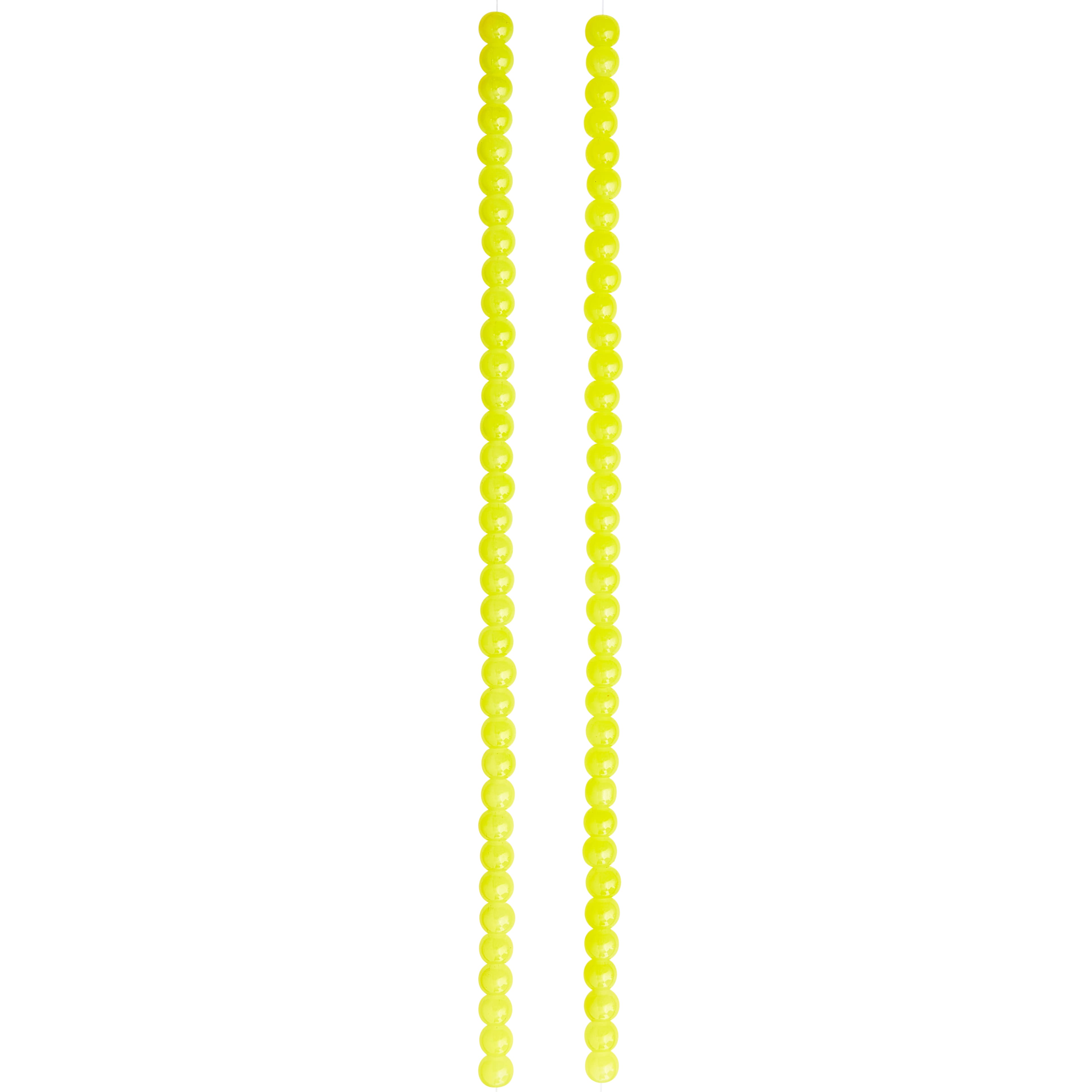 9 Packs: 68 ct. (612 total) 6mm Glass Round Beads by Bead Landing™