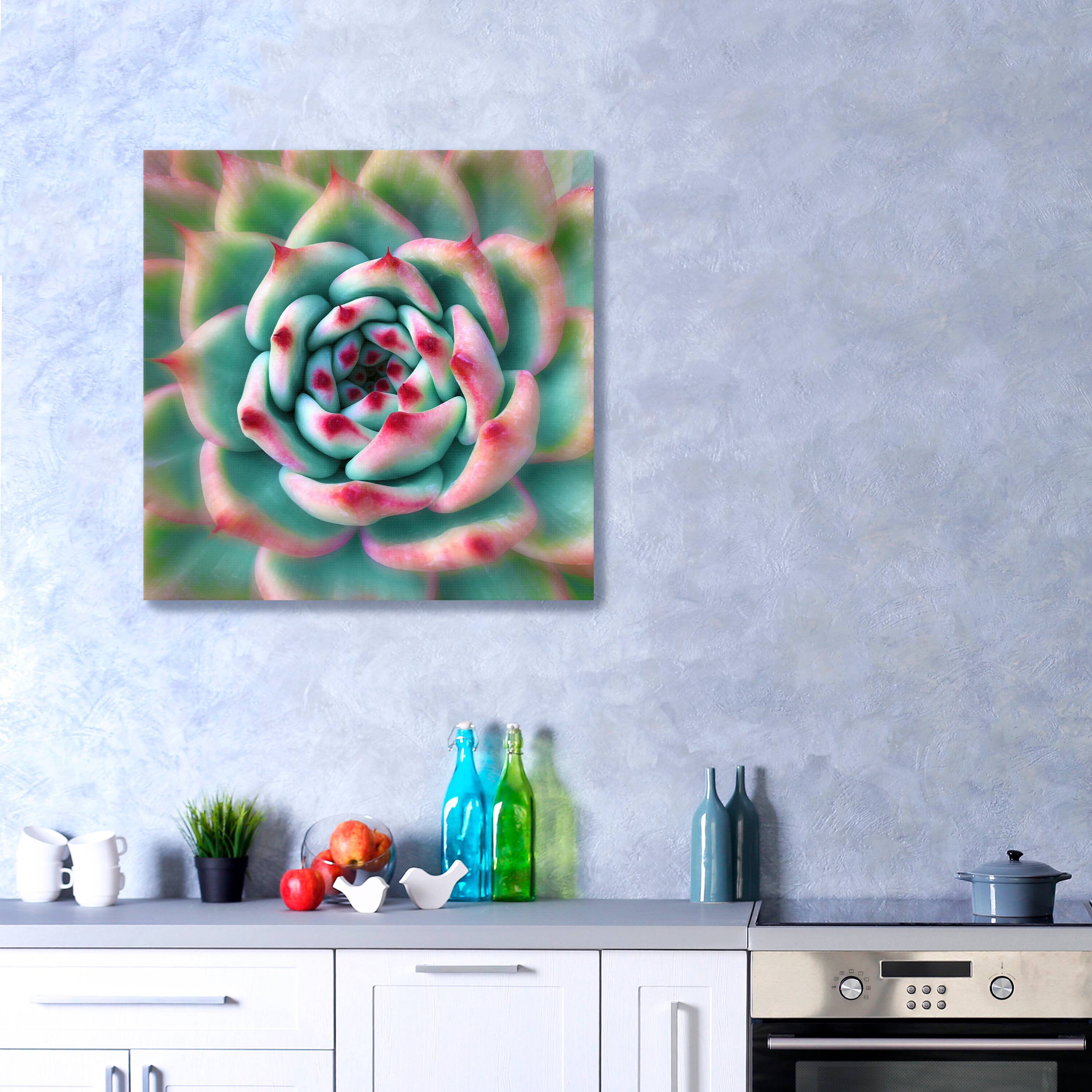 Lumaprints Deep Red Tips Canvas Giclée Wall Art