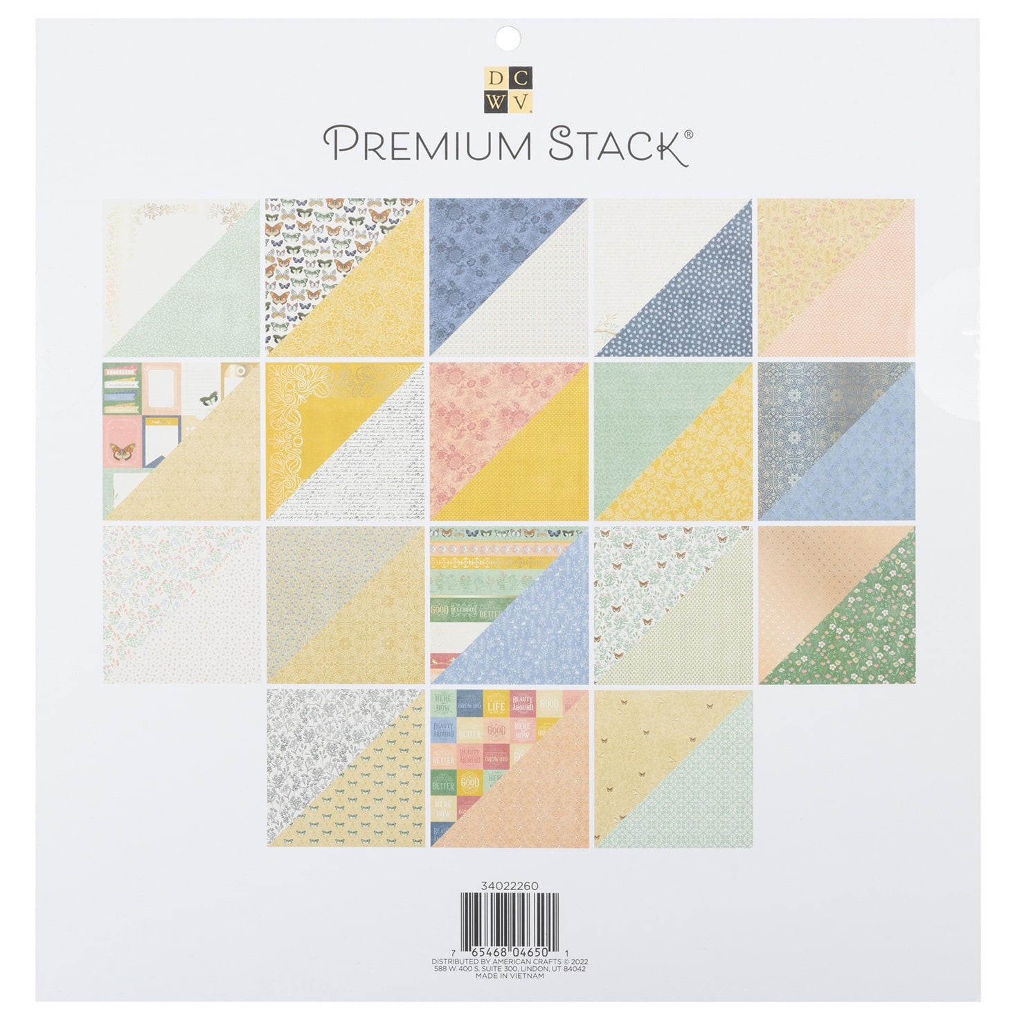 DCWV® 12" x 12" Premium Paper Regency, 36 Sheets