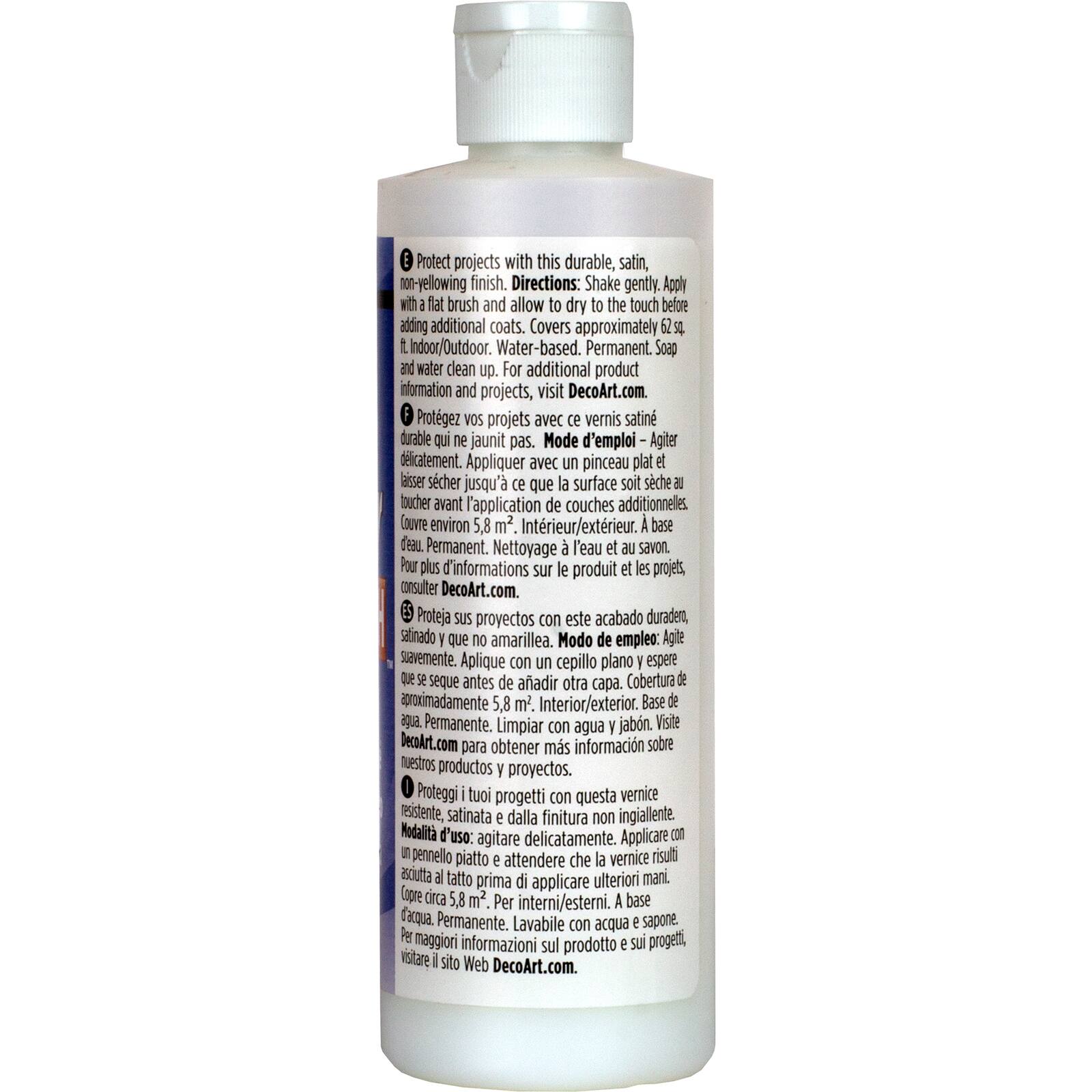 12 Pack: Americana® DuraClear Satin Varnish, 8oz.