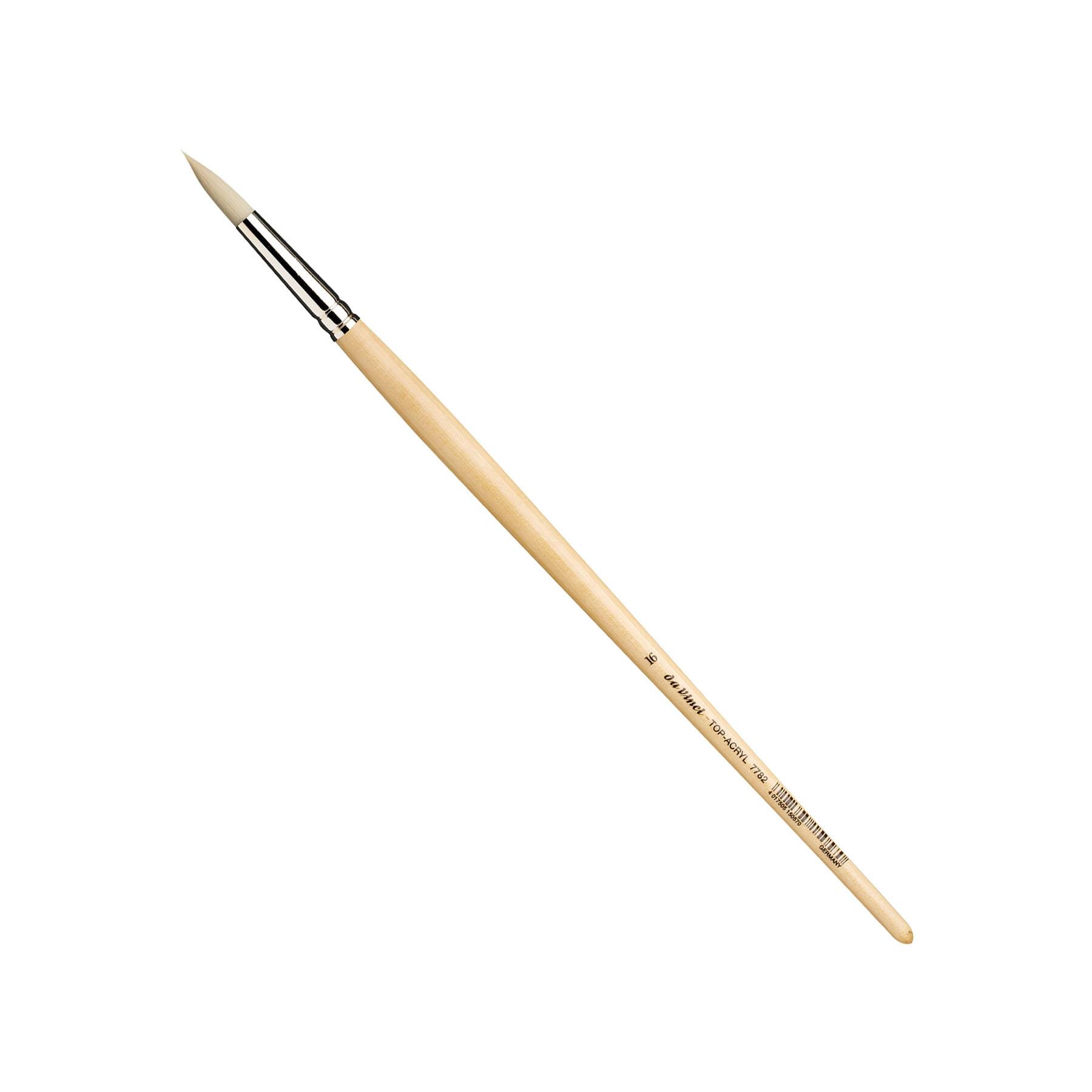 da Vinci TOP ACRYL Series 7782 Synthetic Round Brush