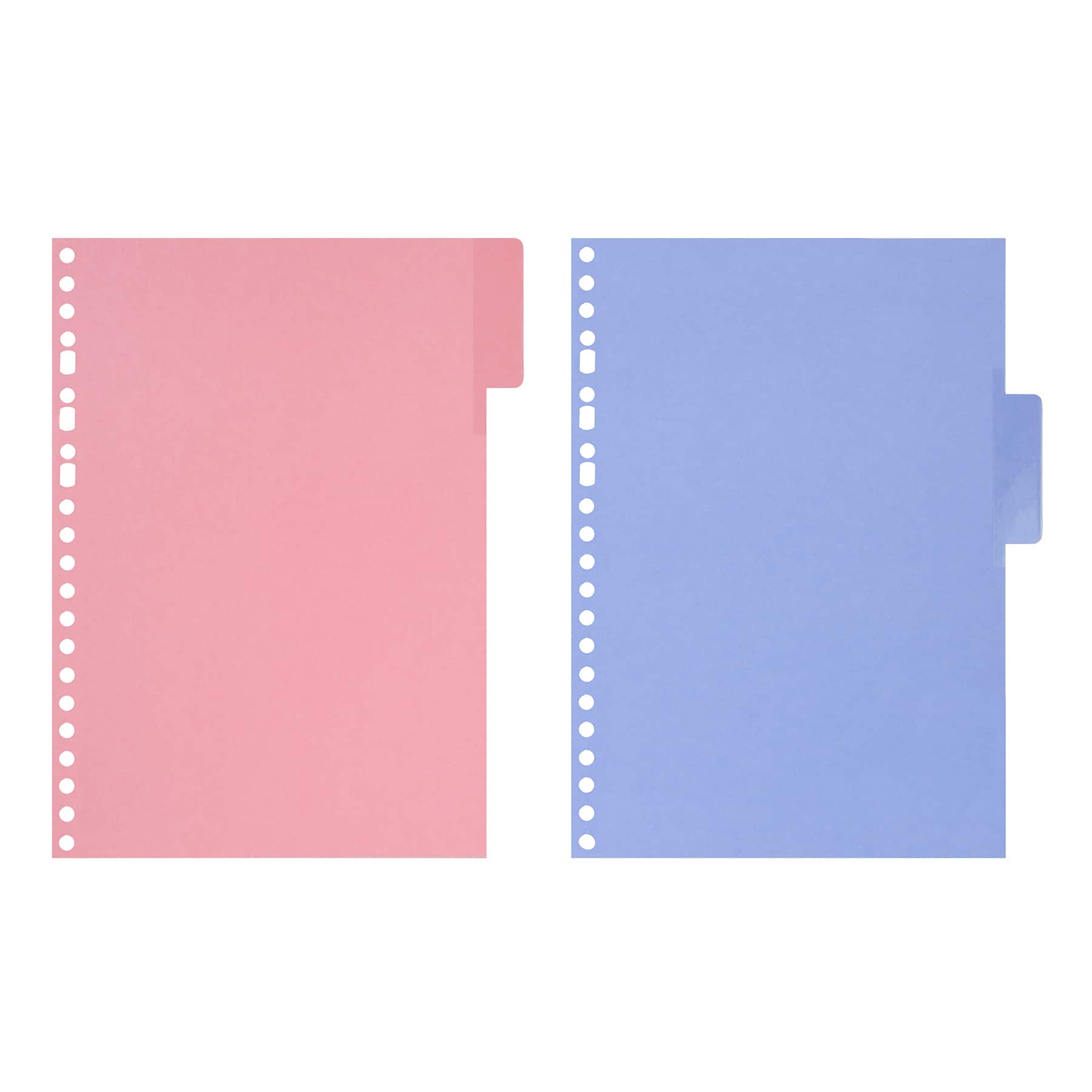 A5 Planner Horizontal Tab Dividers