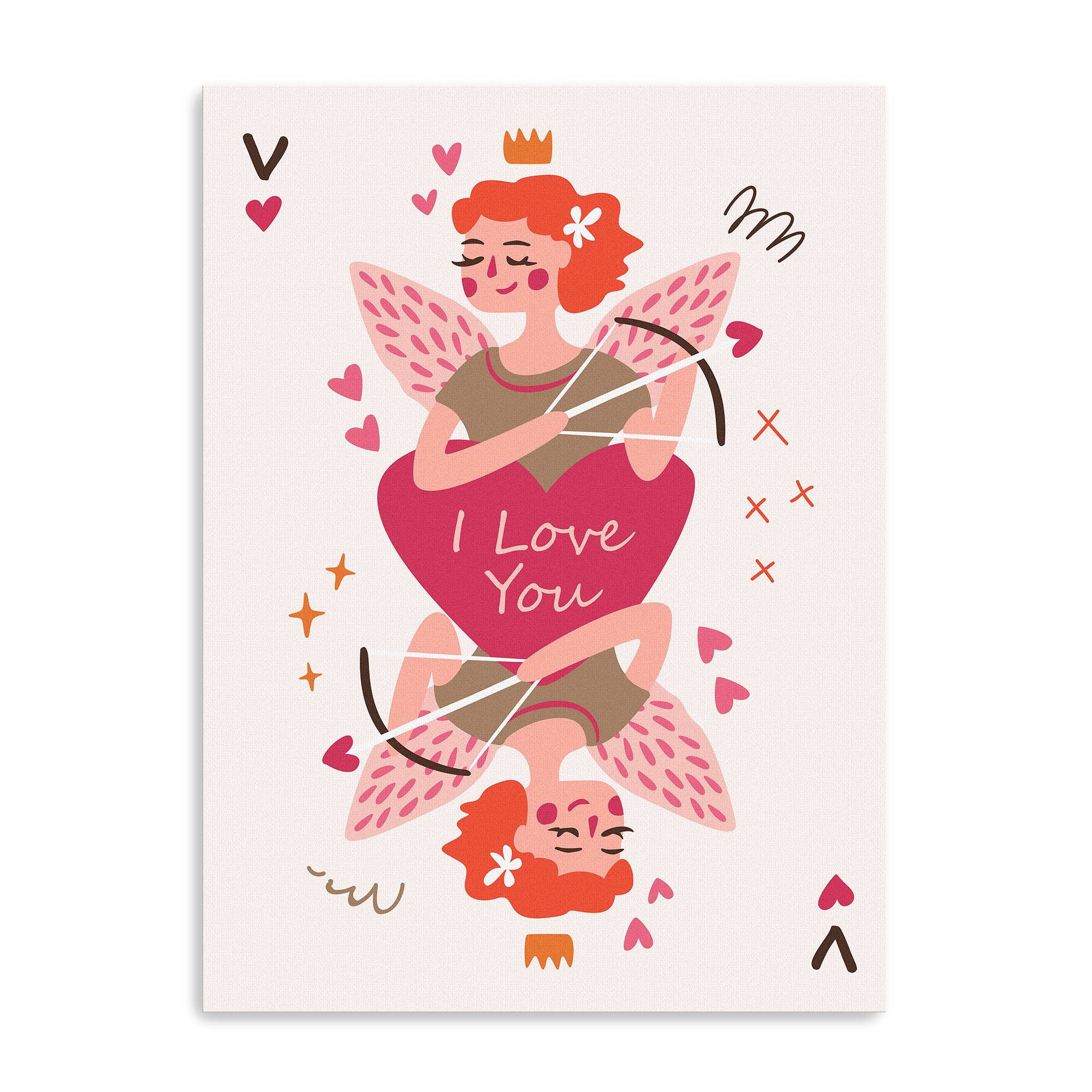 Love Card II Canvas Giclée Art
