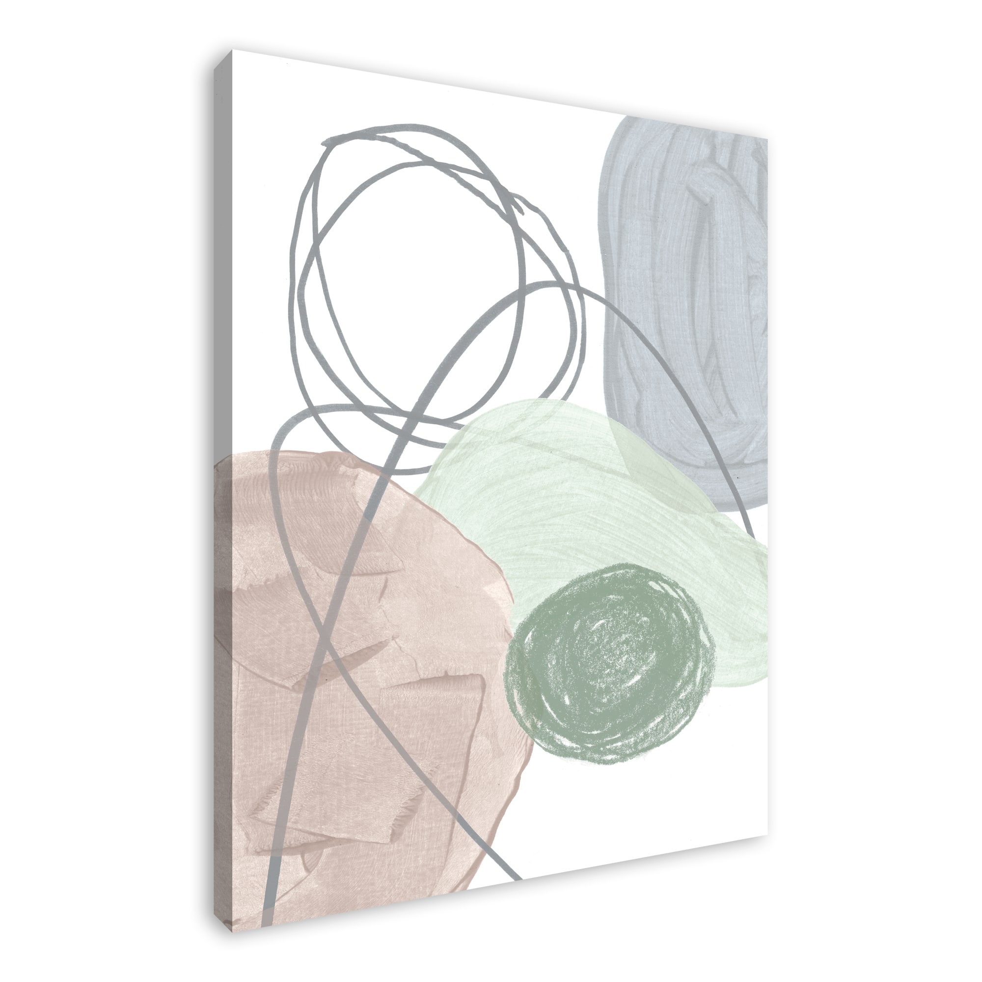 Chic Urban Abstract I 36" x 48" Canvas Wall Art