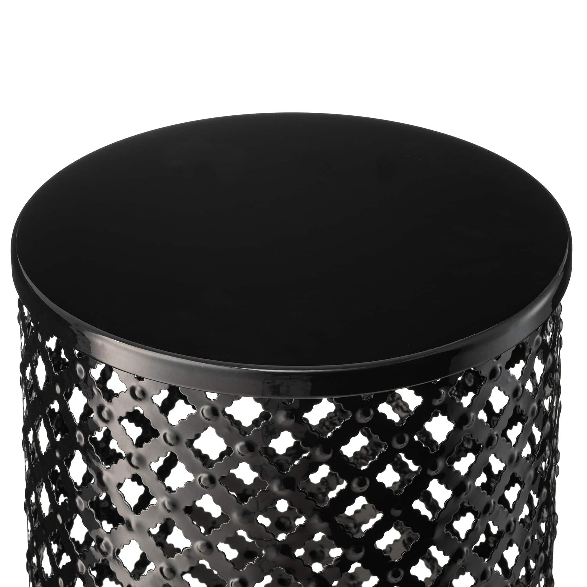 Glitzhome® Multifunctional Metal Garden Stool Set