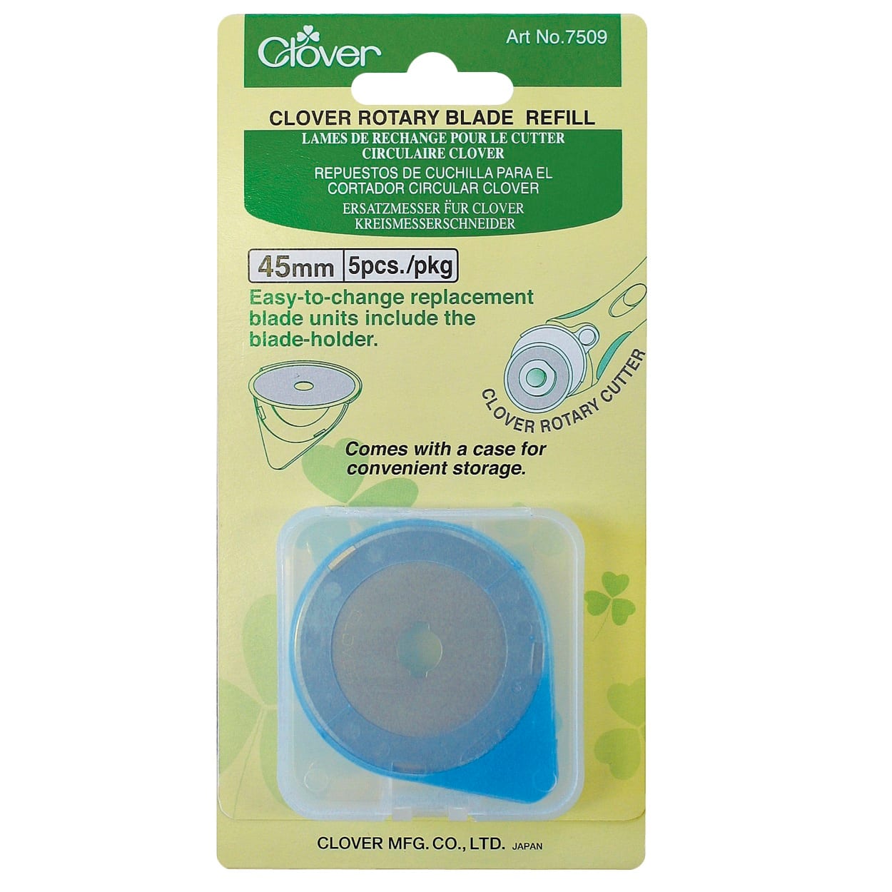 Clover 45mm Rotary Blade Refills Pack