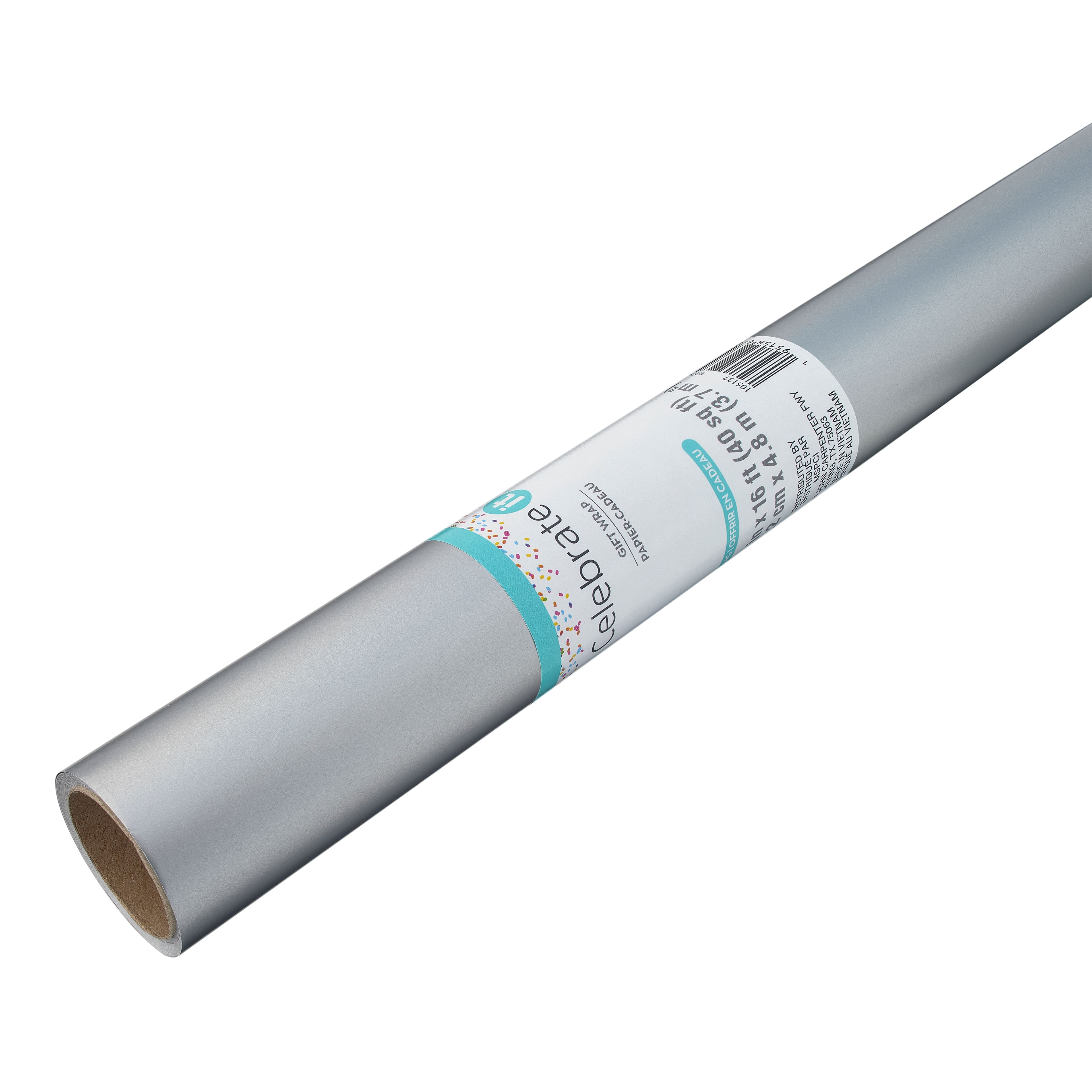 12 Pack: Silver Kraft Gift Wrap by Celebrate It™