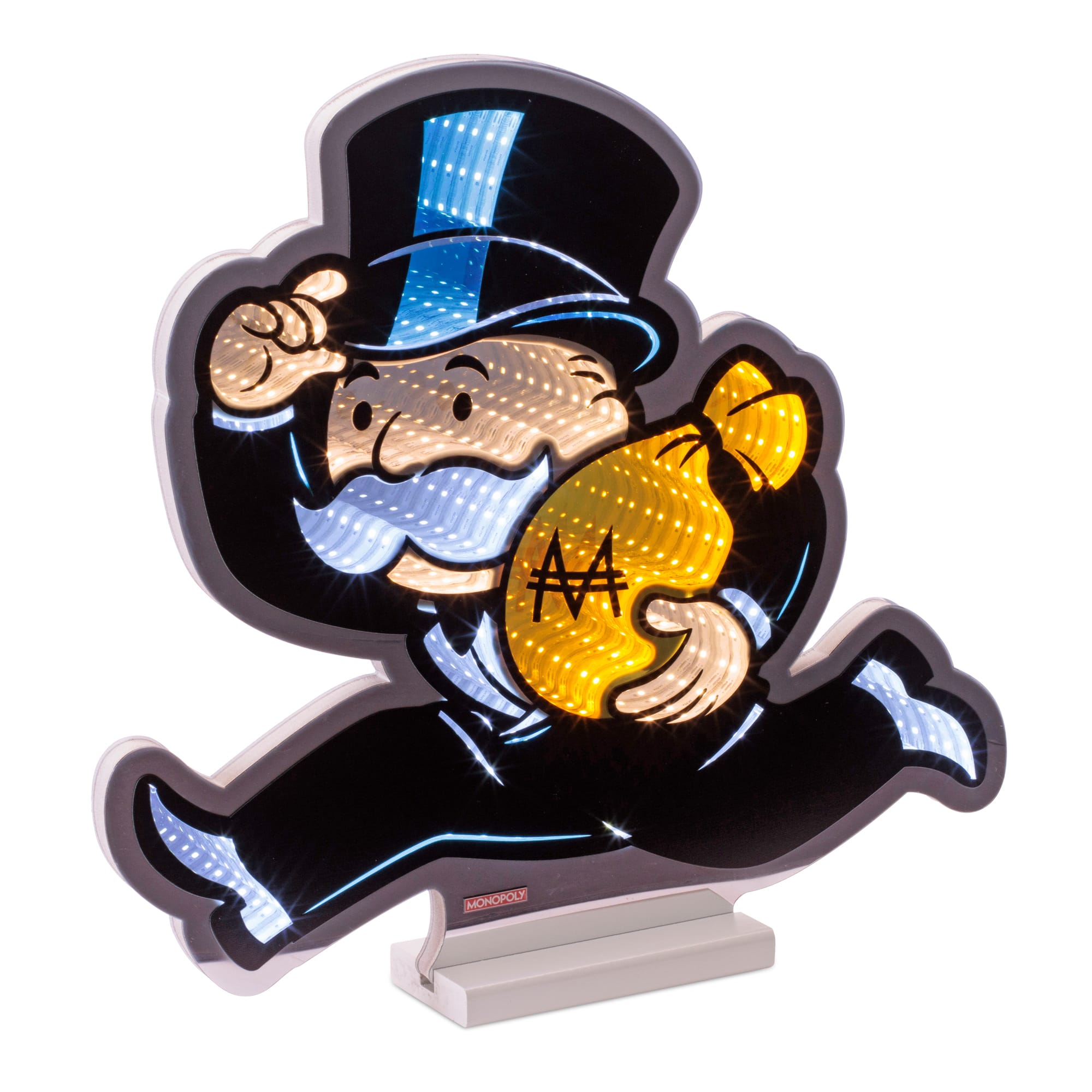 16" Monopoly Man with Cash Bag EkkoLight
