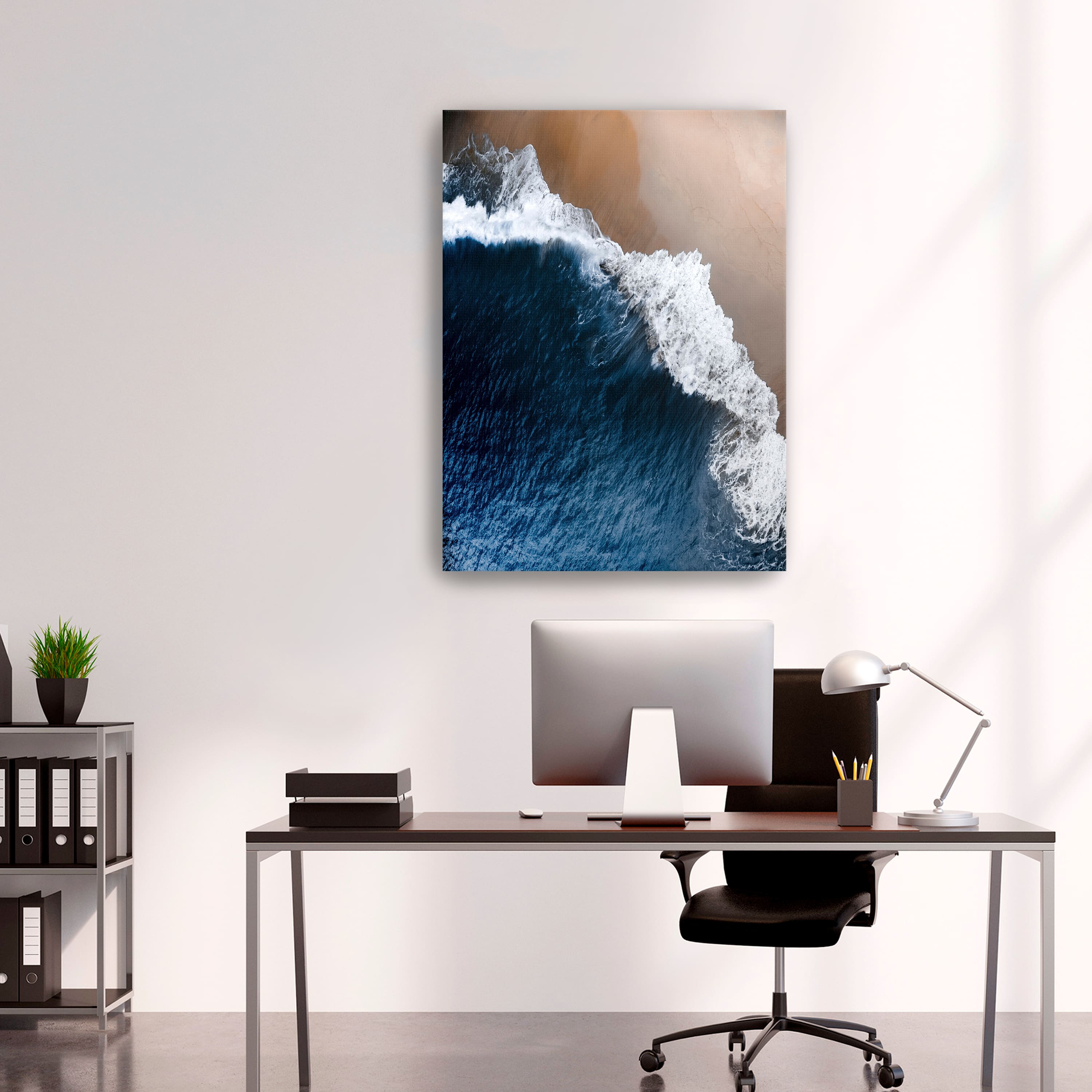 From Above 8 Canvas Giclee