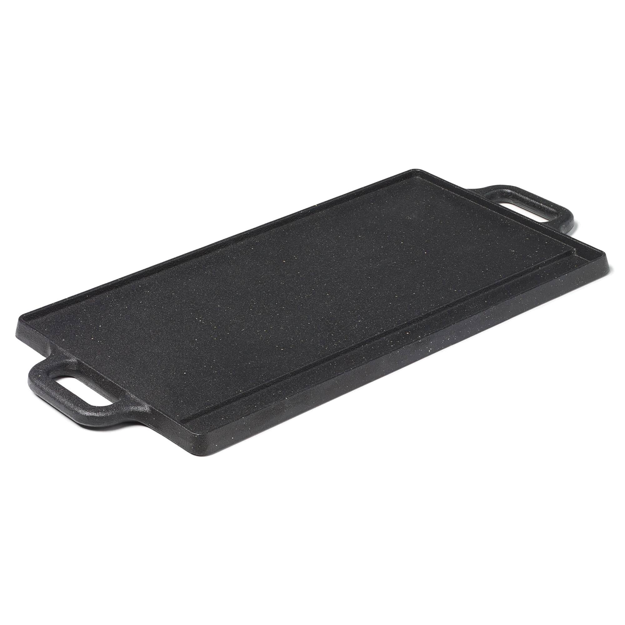 THE ROCK by Starfrit Traditional Cast Iron Reversible Grill Griddle