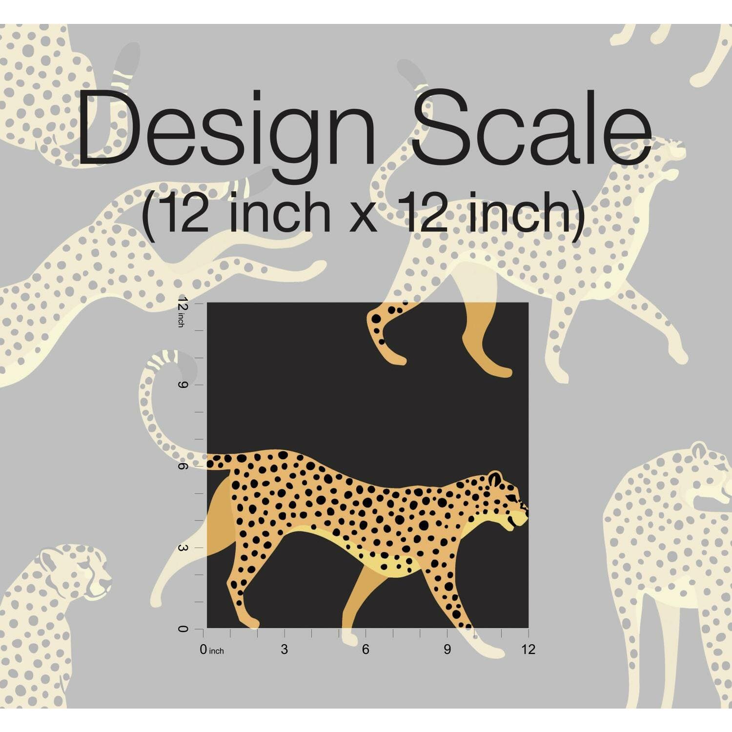 RoomMates Cheetah Cheetah Peel & Stick Wallpaper