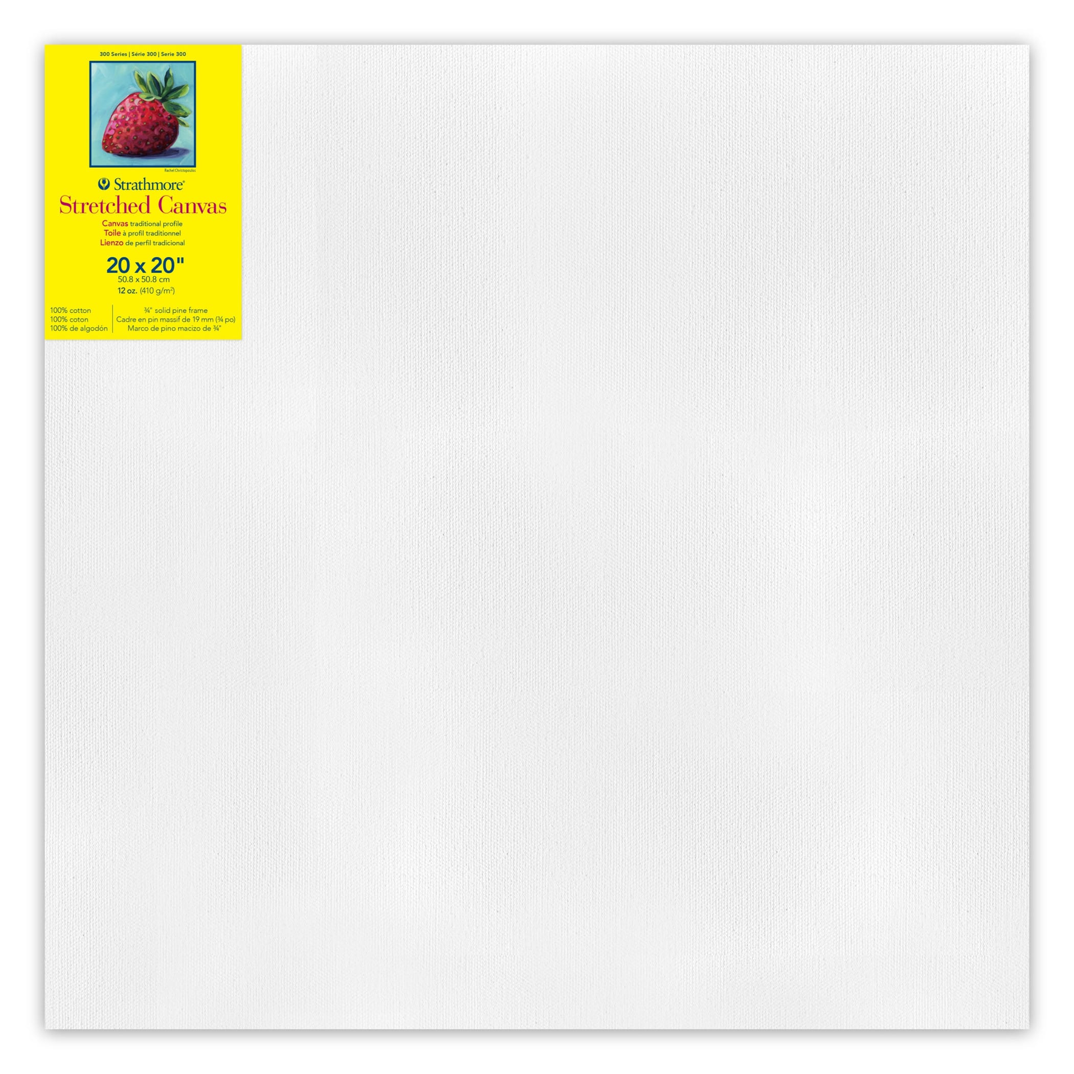 Strathmore® 300 Series Traditional Stretched Canvas