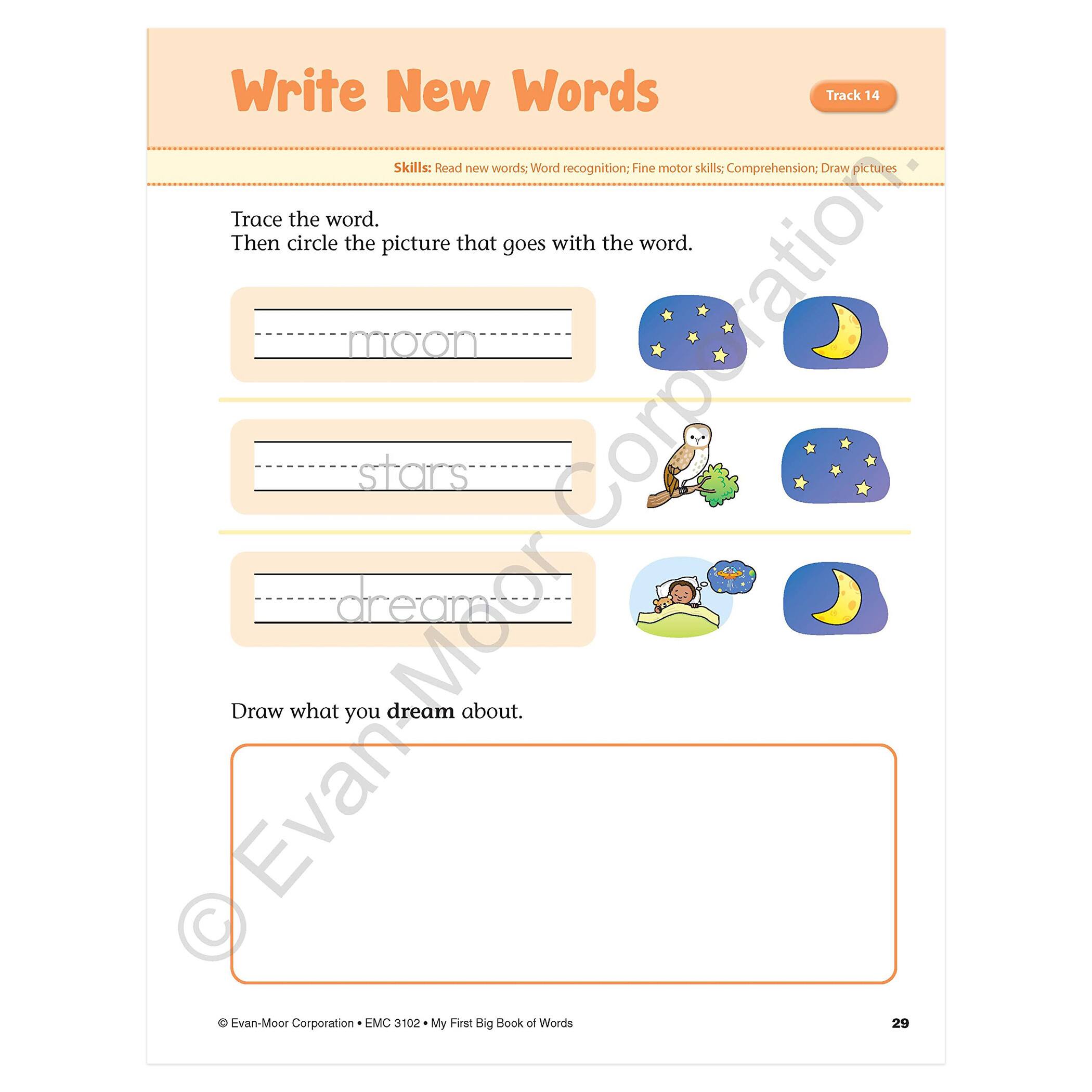 Evan-Moor® Kindergarten Early Learning Spelling Bundle
