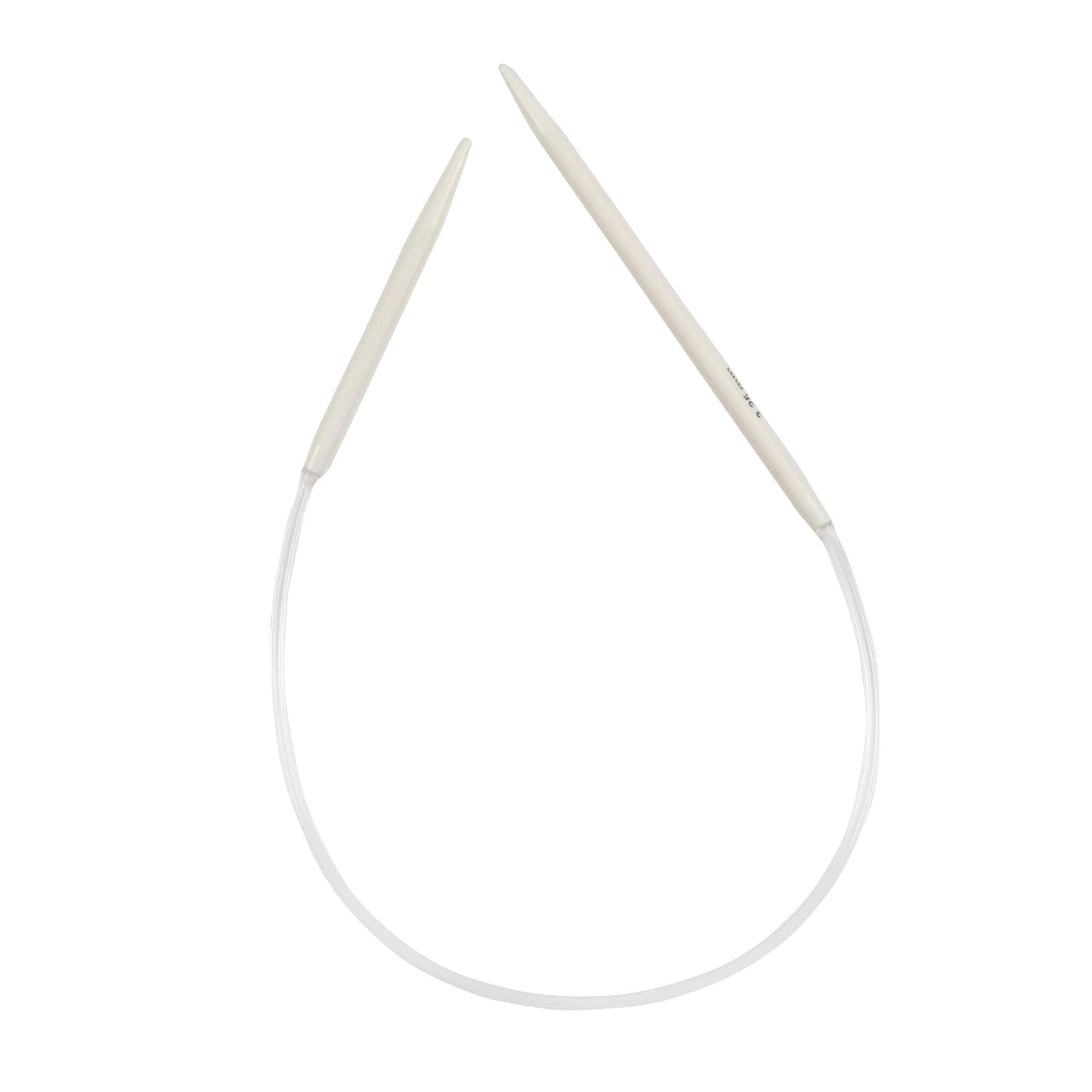 Aiguilles circulaires en plastique de Loops & Threads, 28 cm