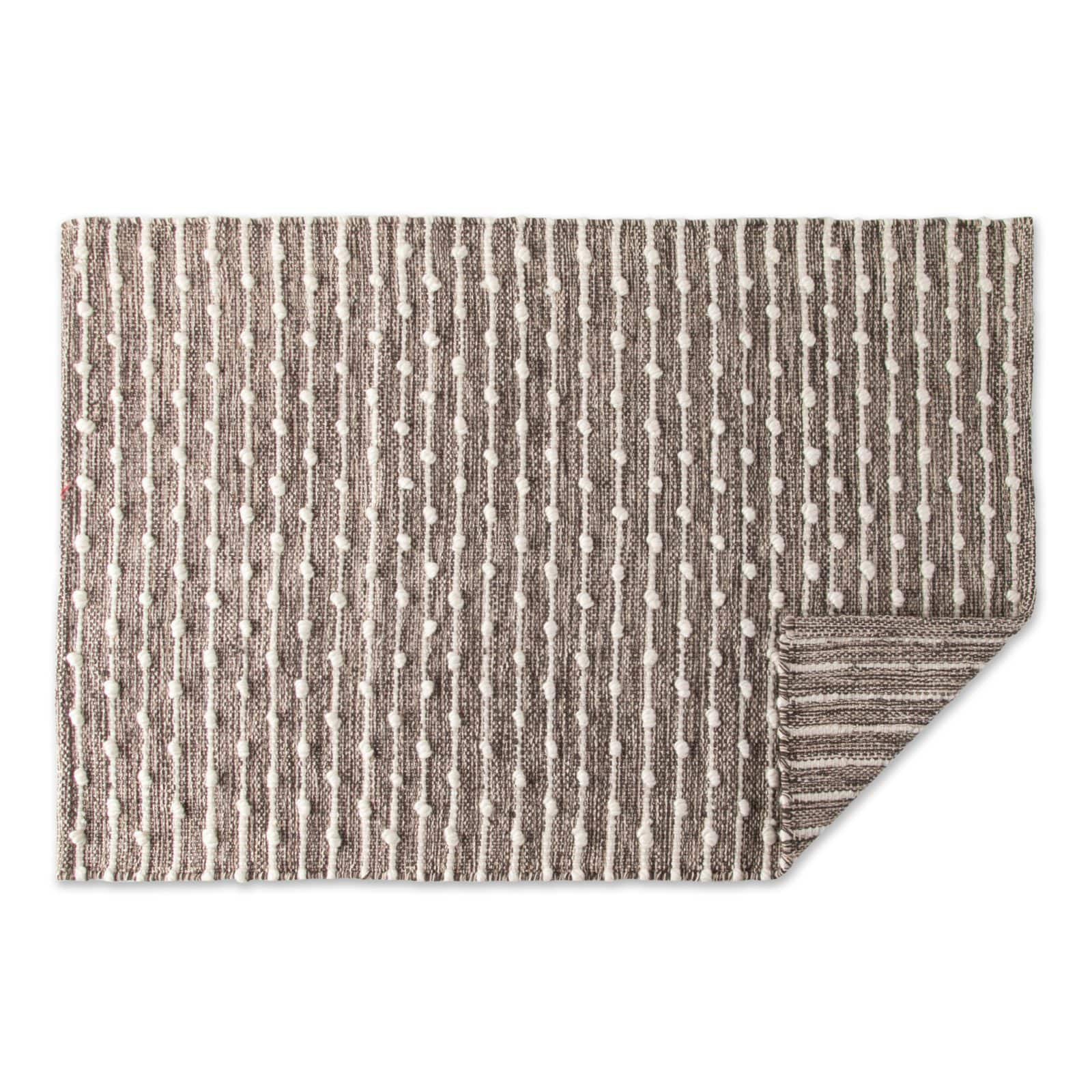 DII® Stone Recycled Cotton Loop Rug, 2ft. x 3ft.