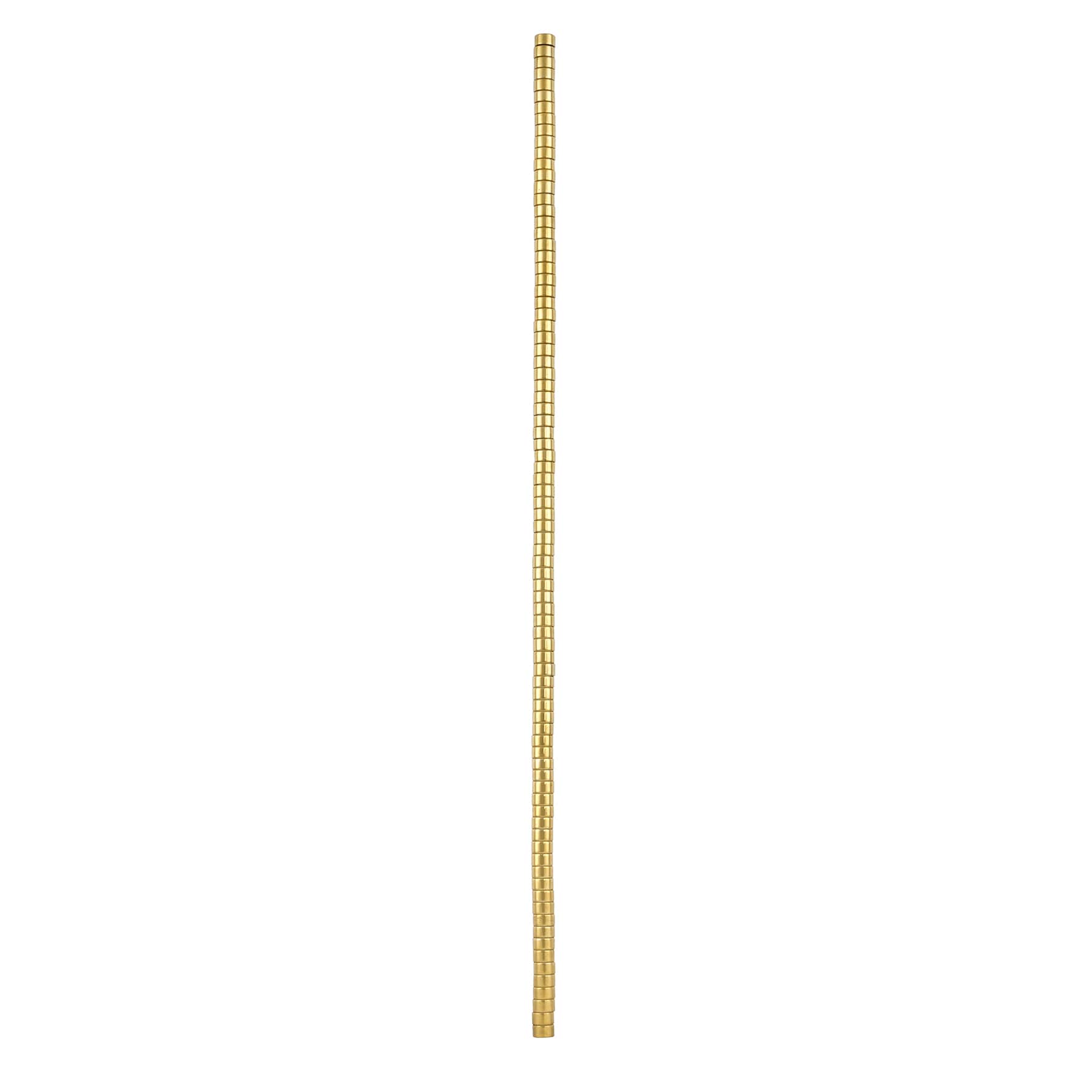 12 Pack: Gold Hematite Heishi Beads by Bead Landing™