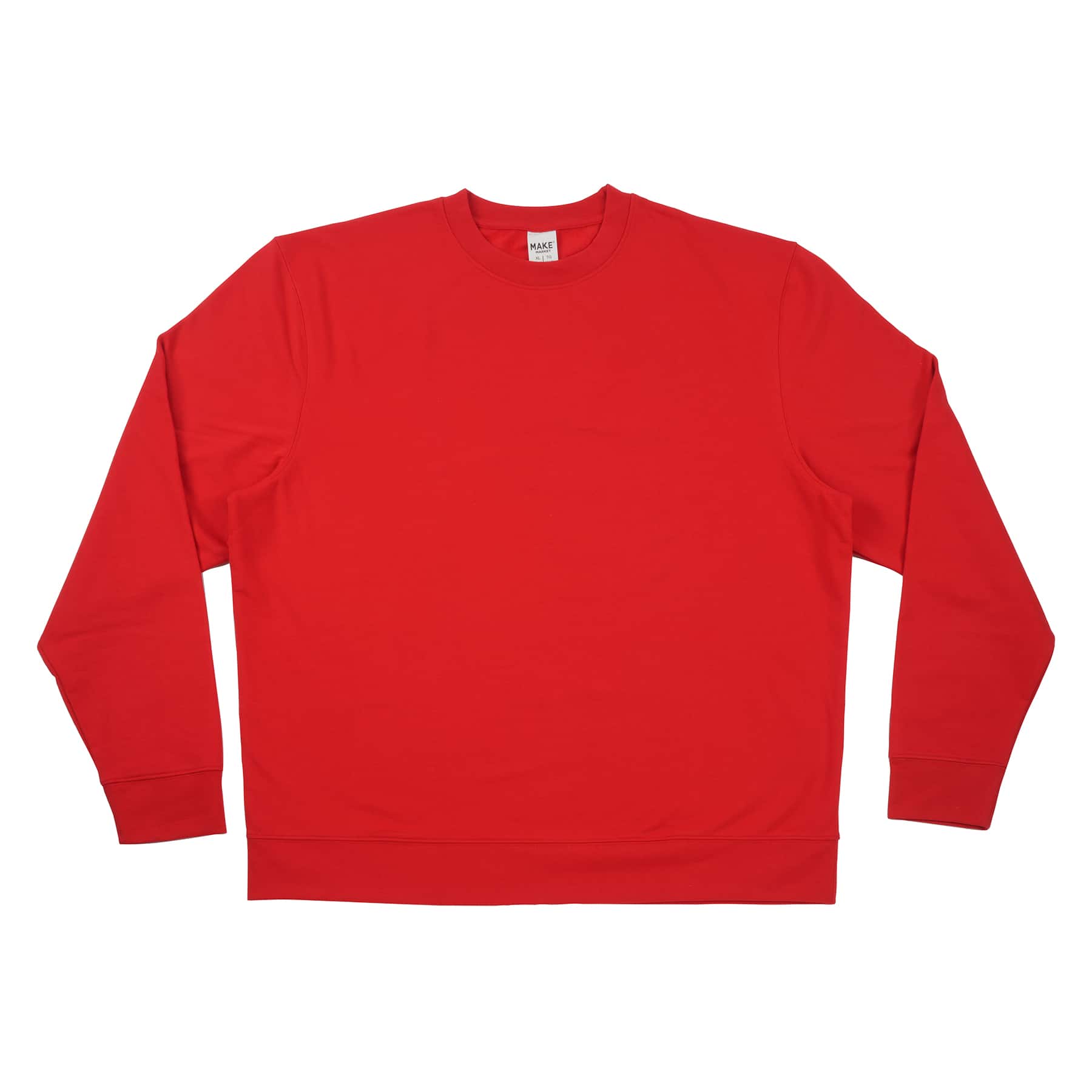 Holiday Red Sweatshirt & White Iron-On Glitter Vinyl Craft Bundle