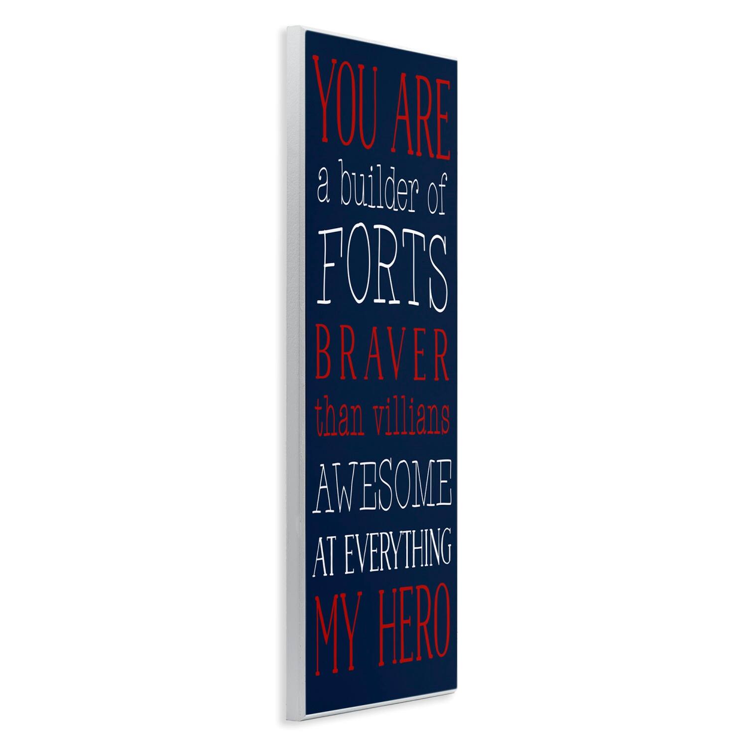 Stupell Industries You Are My Hero Wall Plaque Art
