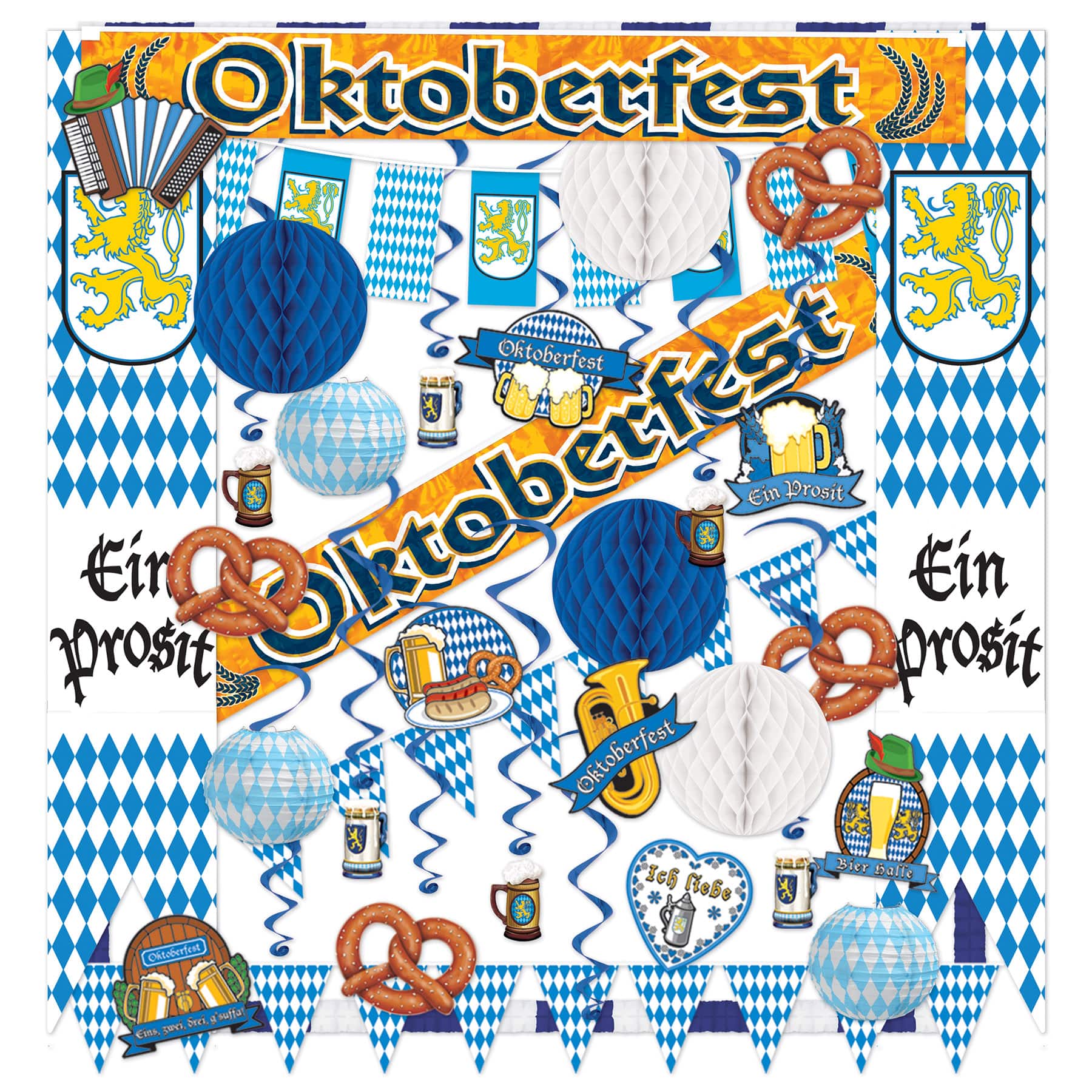 Beistle Oktoberfest Decorating Kit