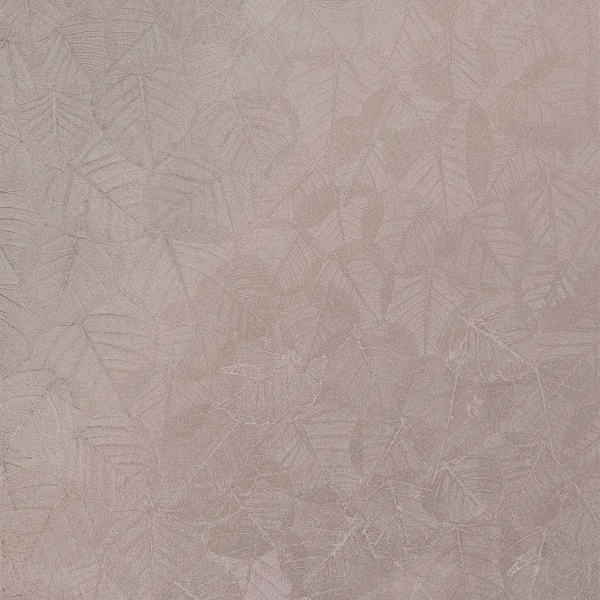 Designs Direct Luminous Leaf Collage on Foil with Ultra Fine Emboss Wallpaper