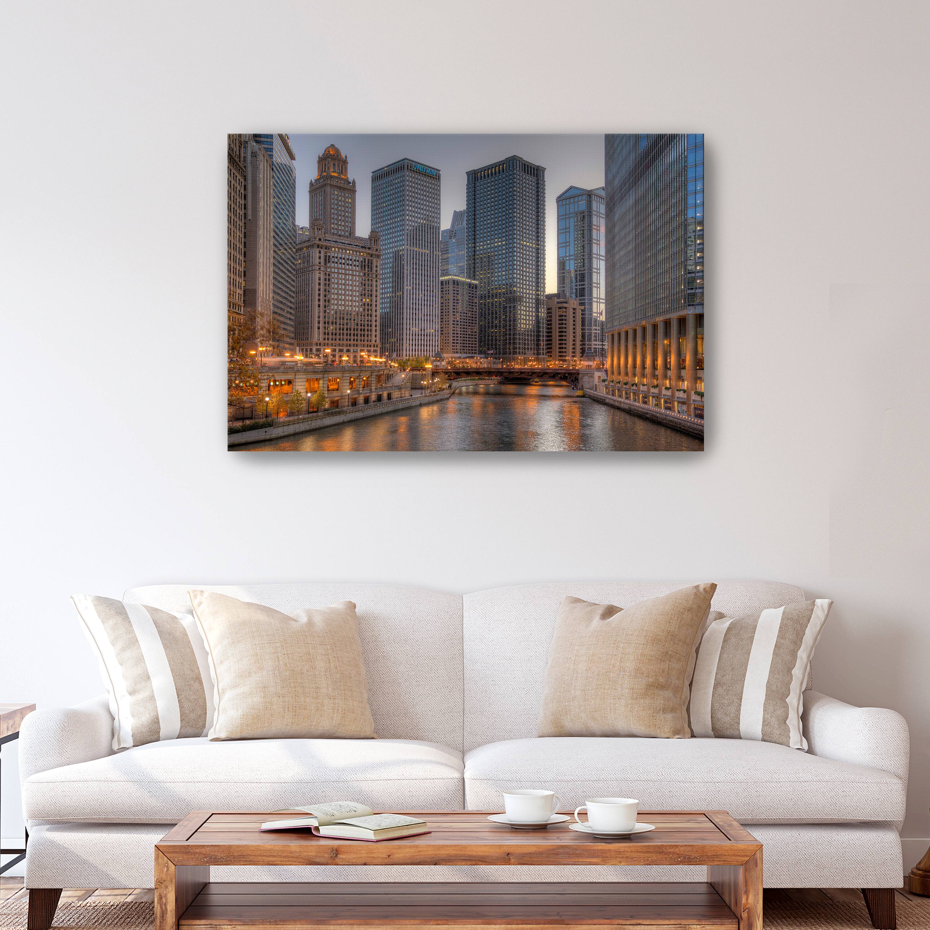 Lumaprints Peaceful Chicago Giclée Canvas