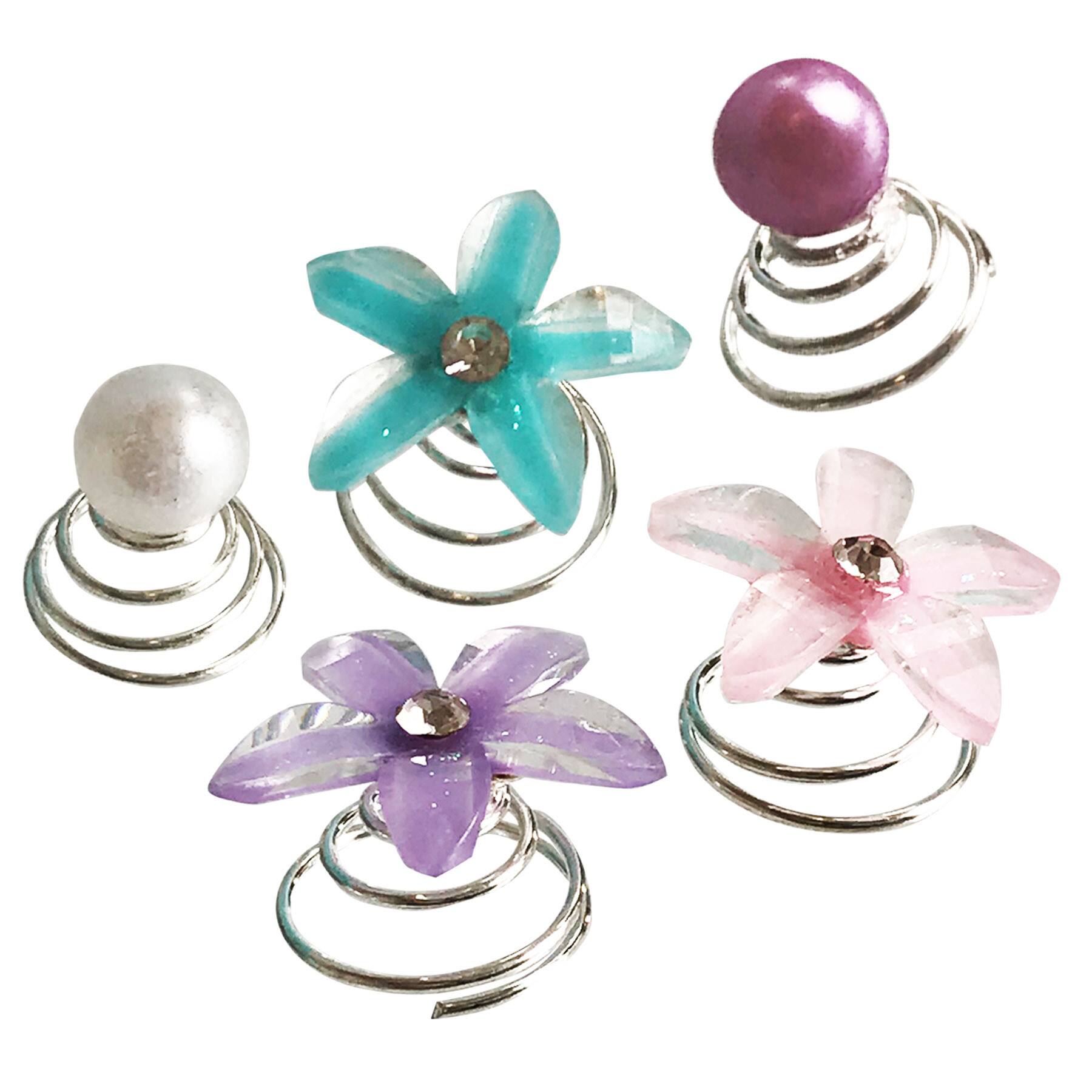 Small World Toys Razzle-Dazzle Spiral Hair Art Kit