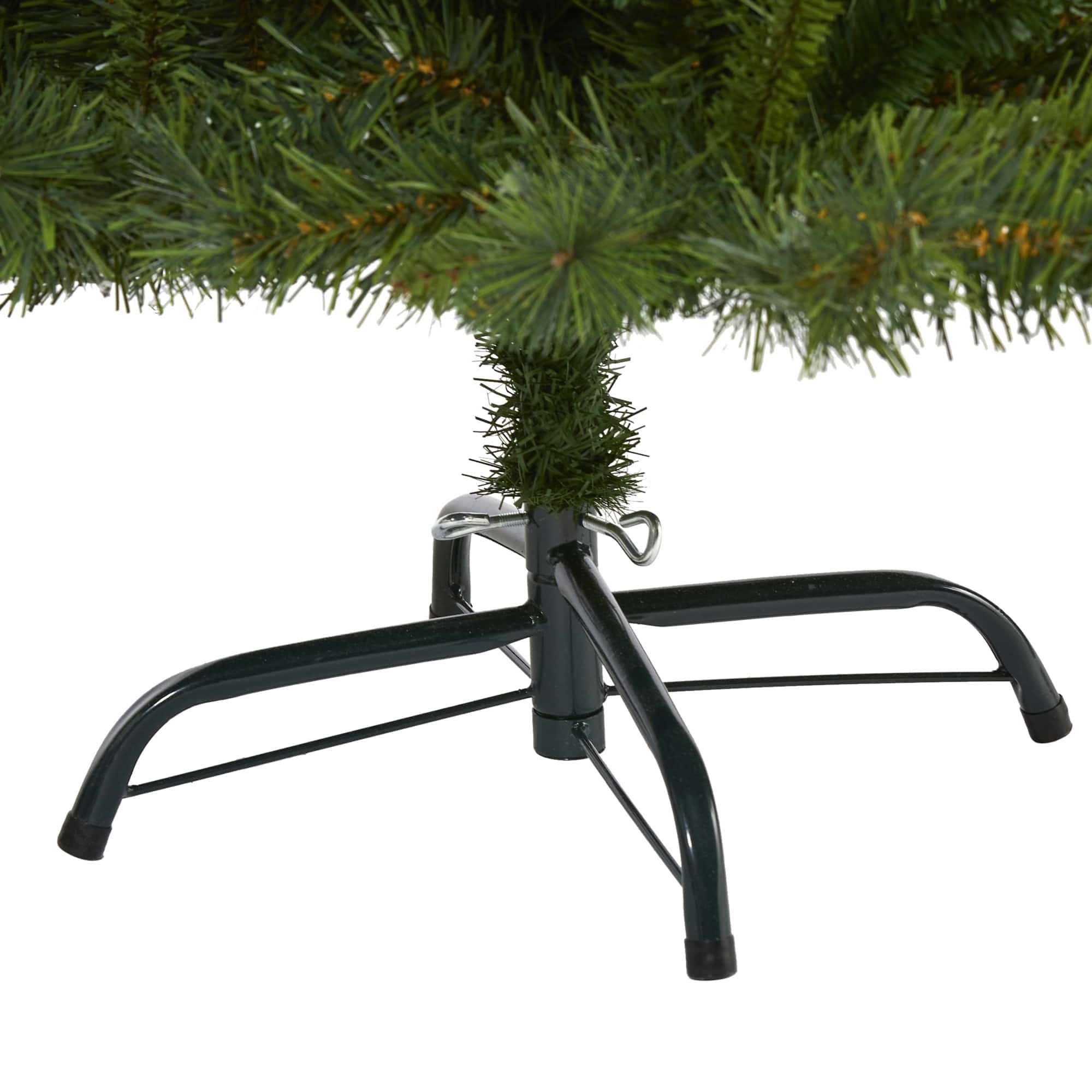 4ft. Pre-Lit Wyoming Mixed Pine Artificial Christmas Tree, Clear LED Lights