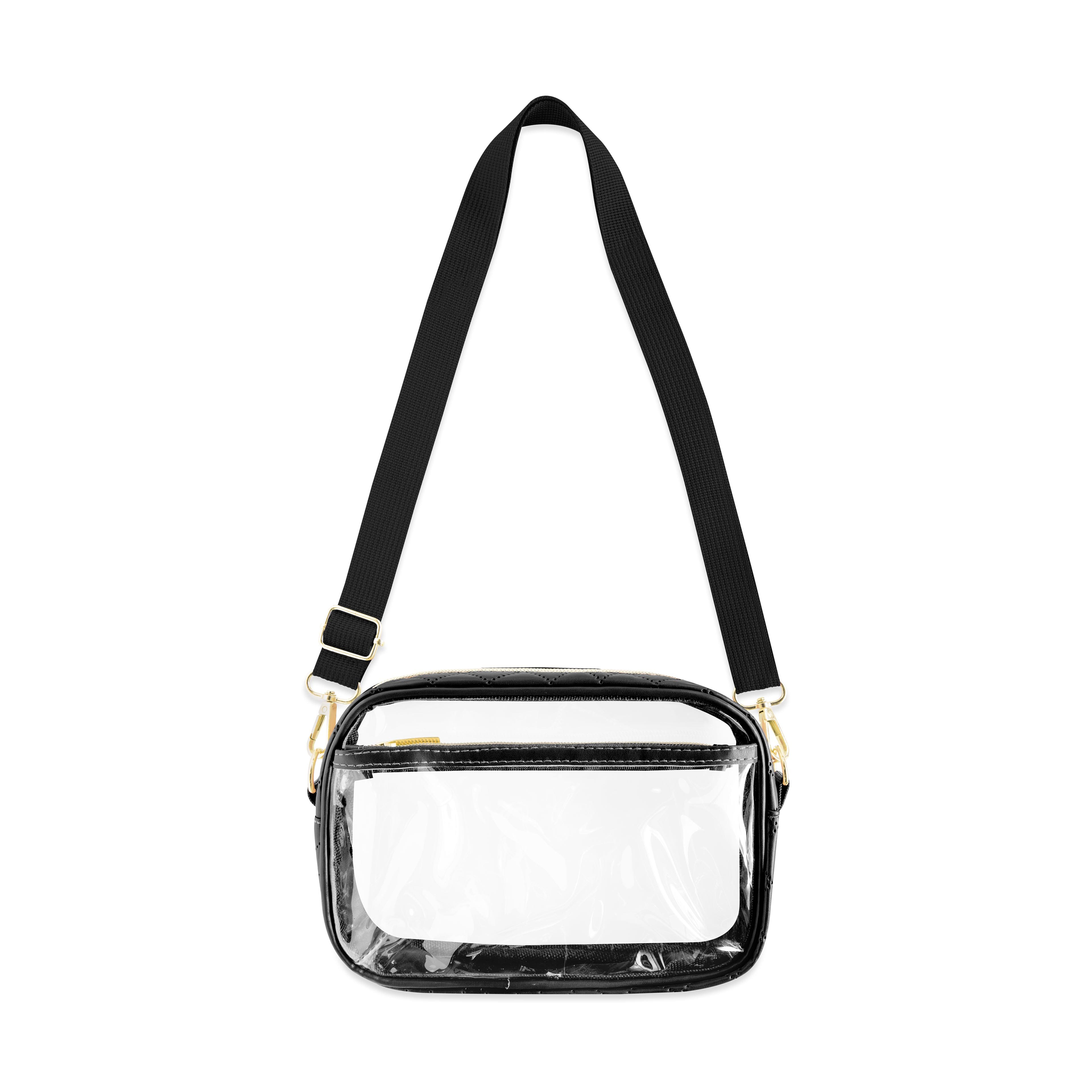 Black Lined Clear Toaster Bag by Make Market®
