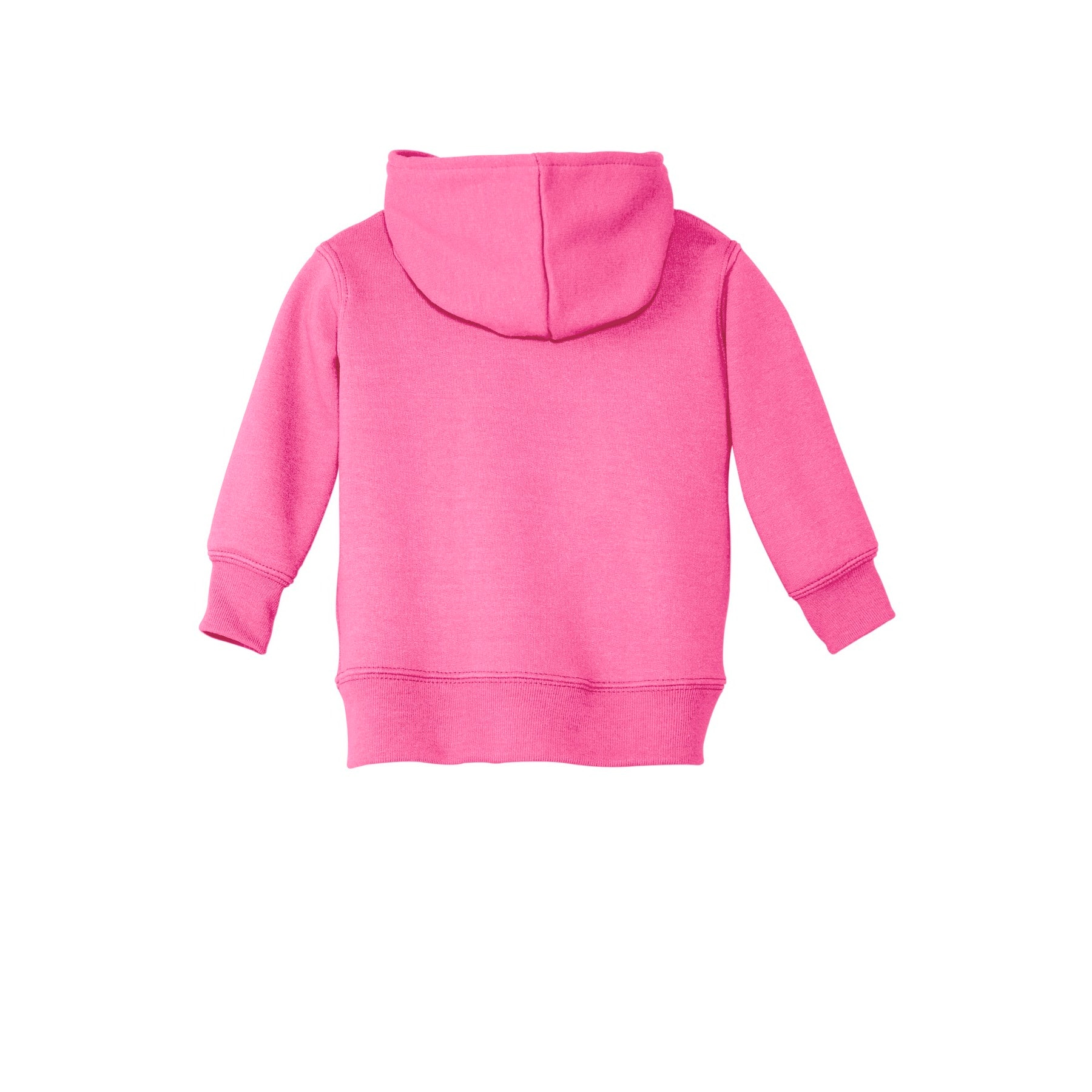 Port & Company® Core Fleece Full-Zip Hooded Infant Sweatshirt
