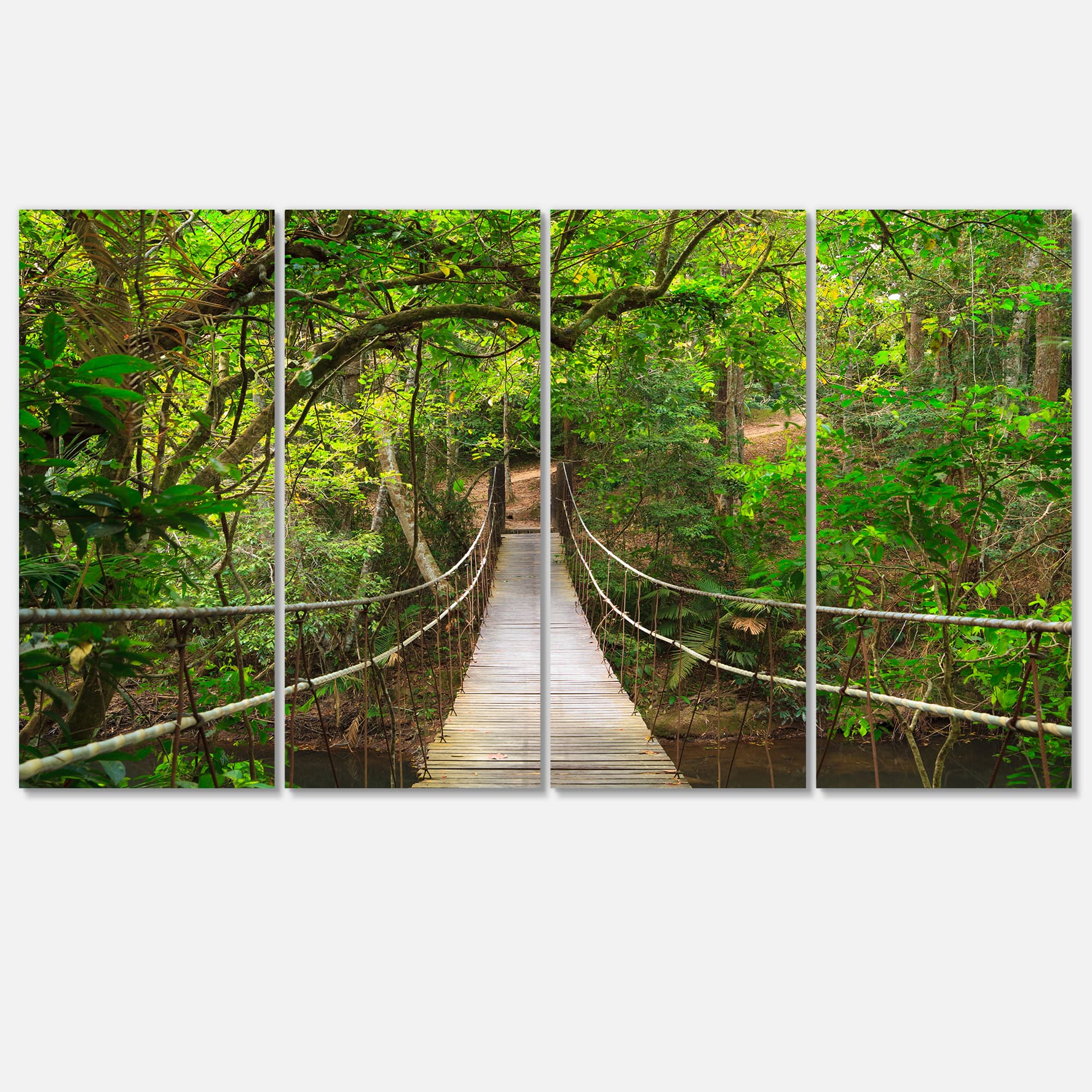 Designart - Bridge to Jungle Thailand