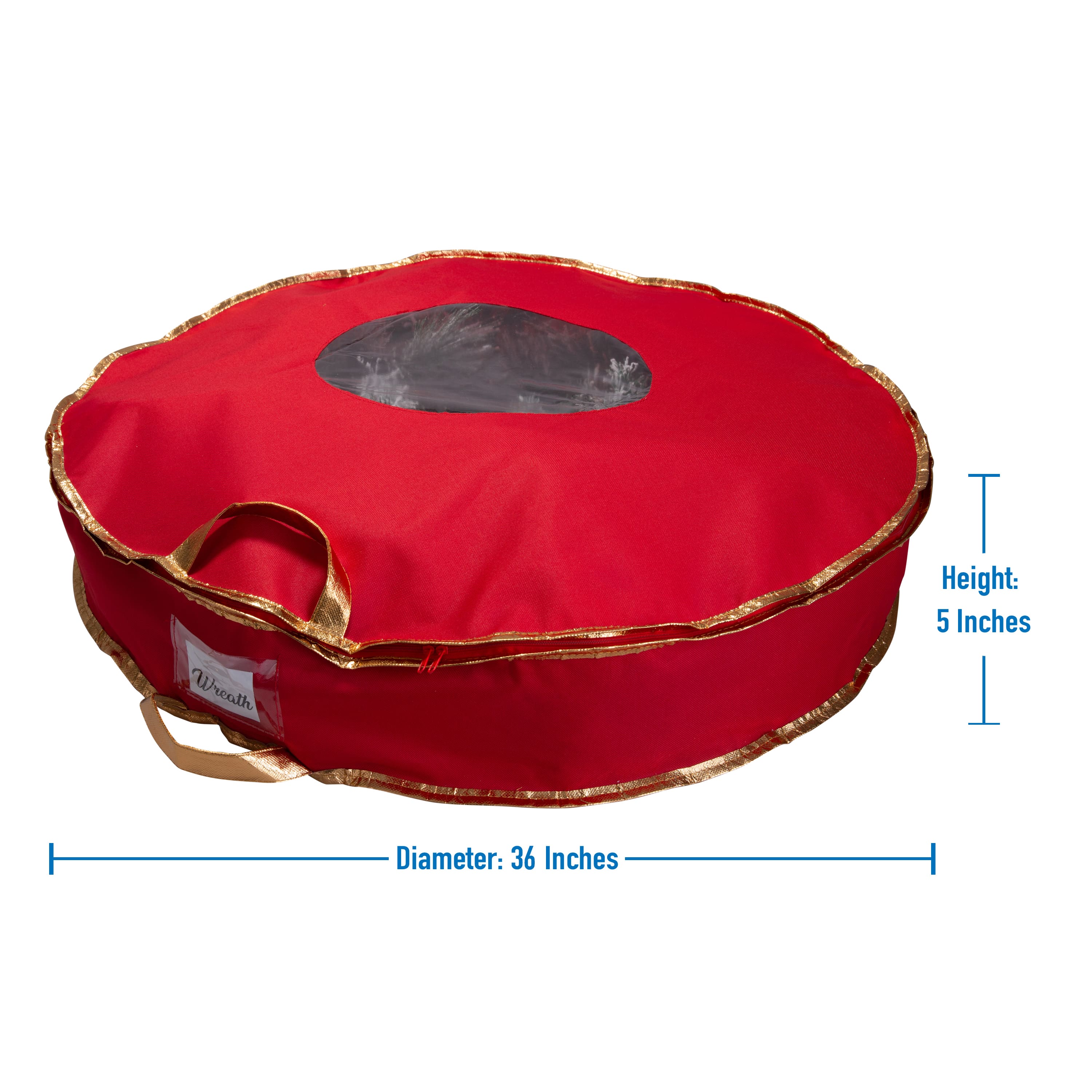 Simplify 36" Holiday Wreath Bag, 2ct.