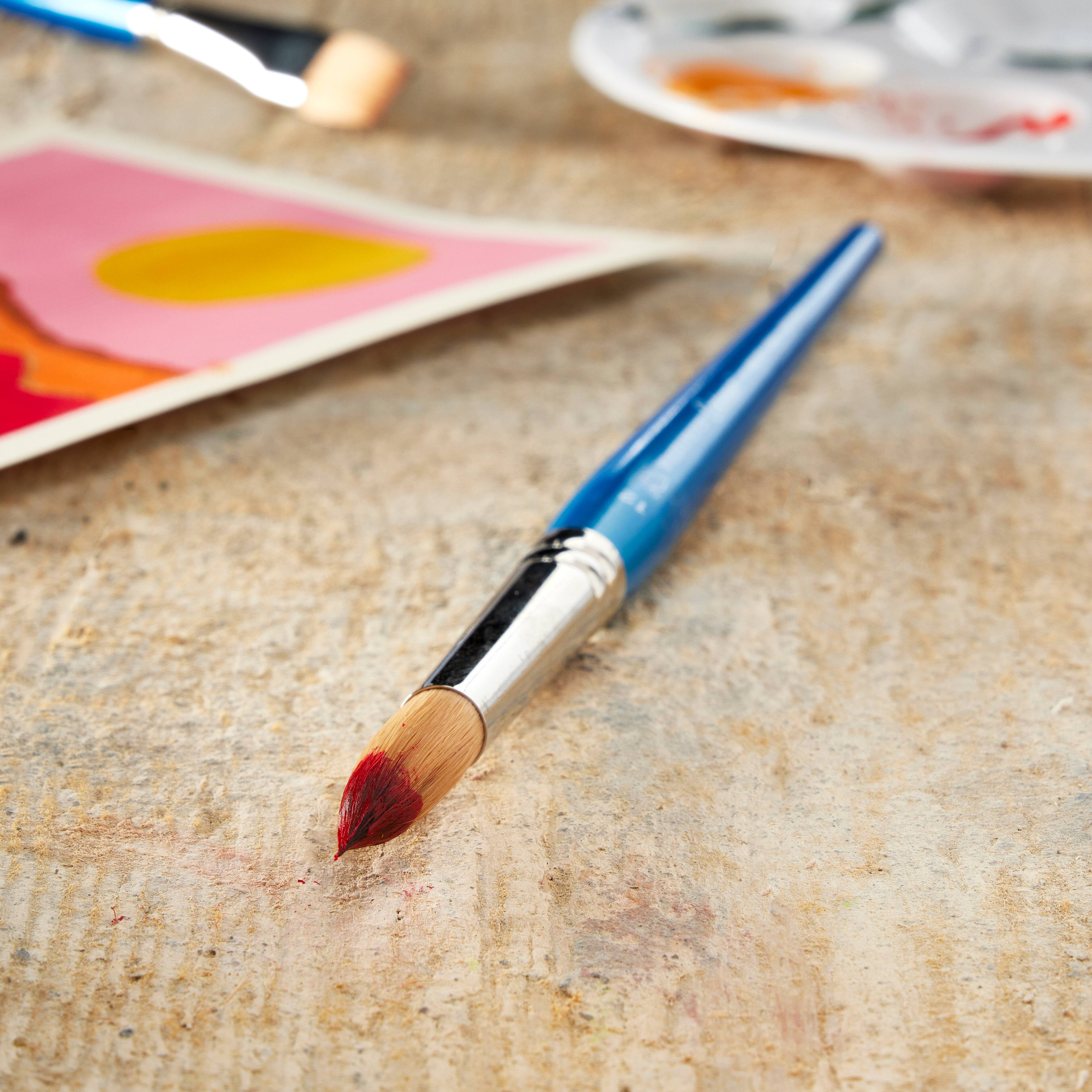 12 Pack: Winsor & Newton™ Cotman™ Series 111 Short Handle Round Brush