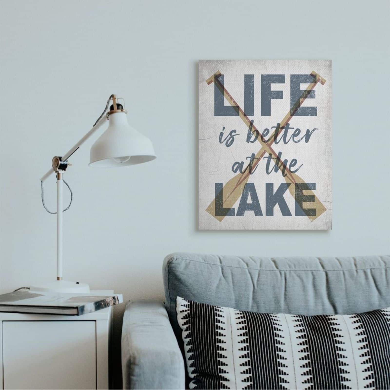 Stupell Industries Life is Better at the Lake Wall Art