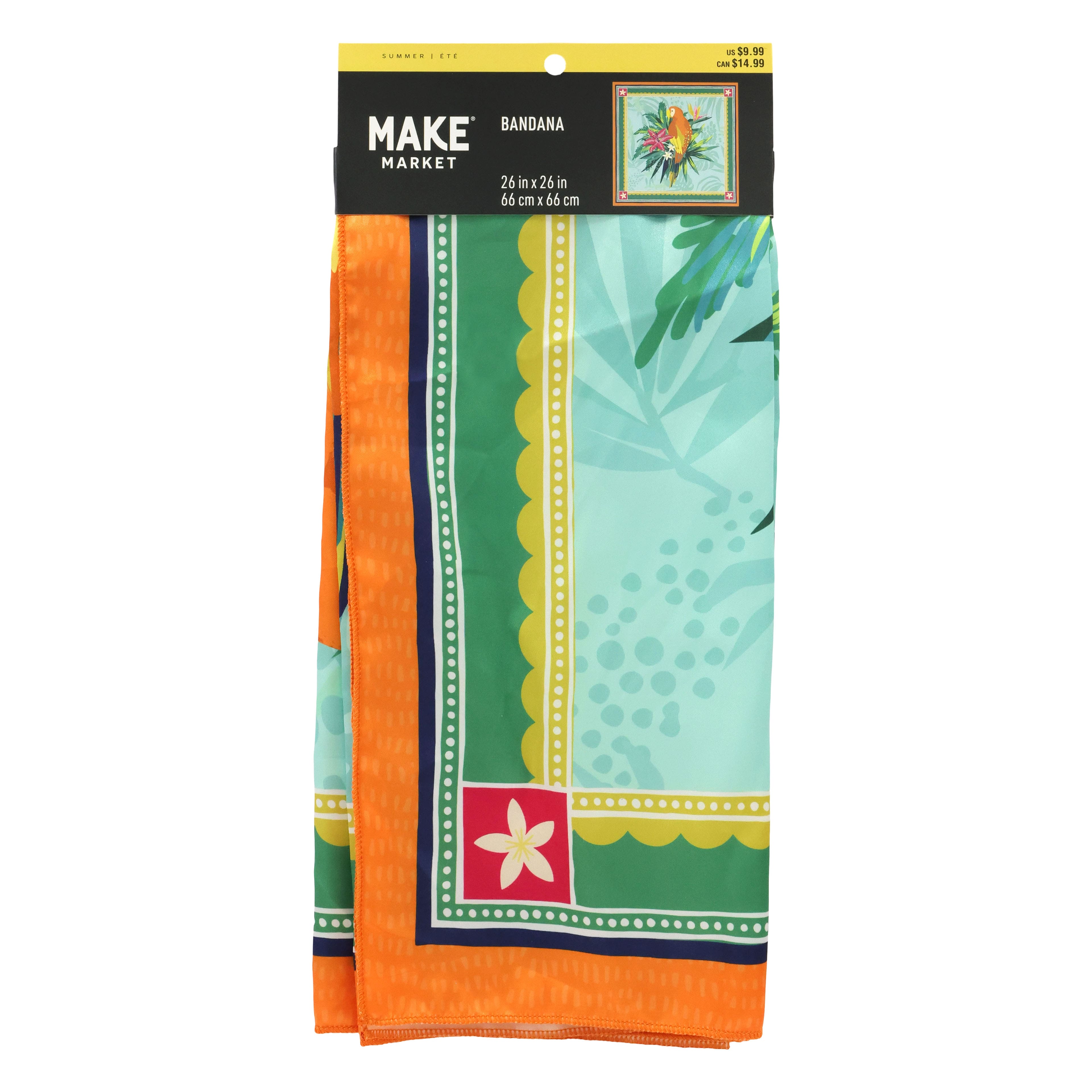 Summer Tropical Parrot Bandana by Make Market®