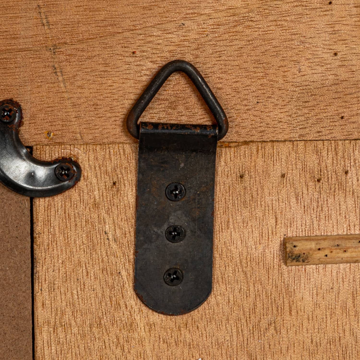 Hello Honey® 43" Natural Brown Bamboo Rectangular Wall Mirror