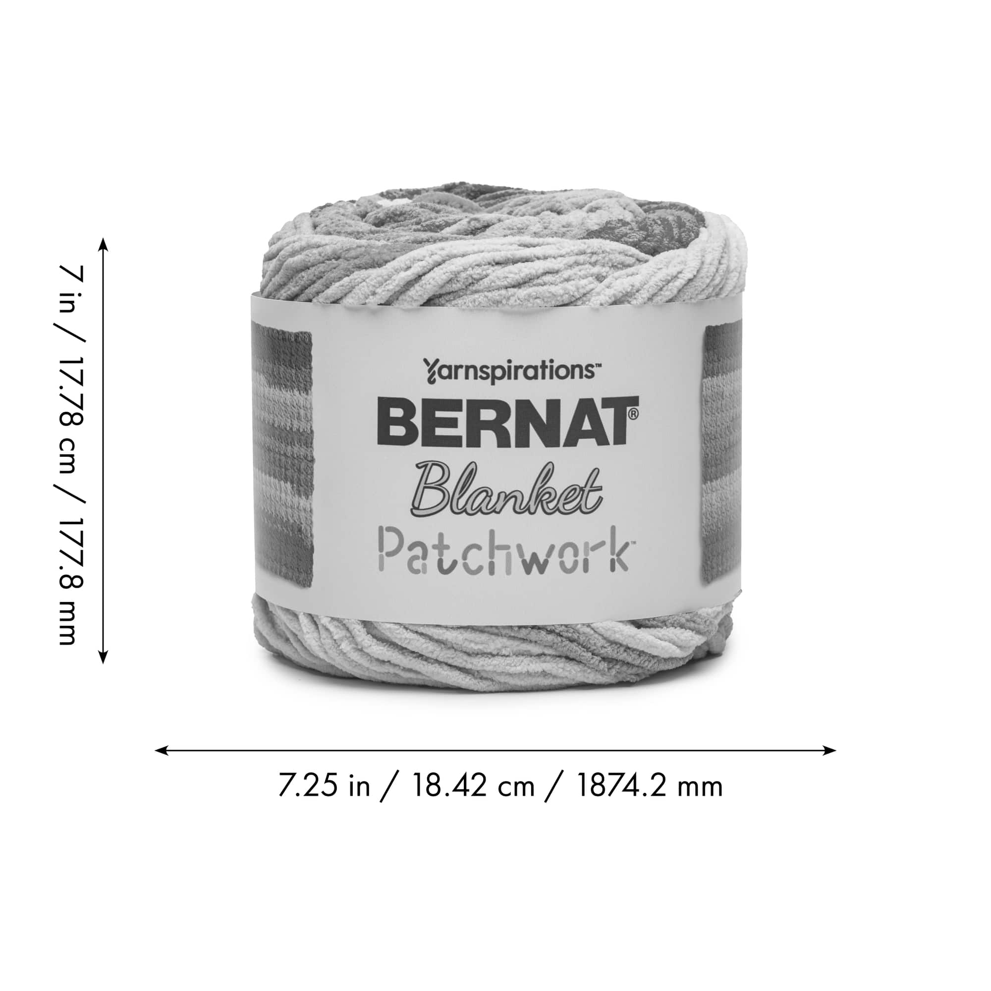 2 Pack Bernat® Blanket Patchwork™ Yarn