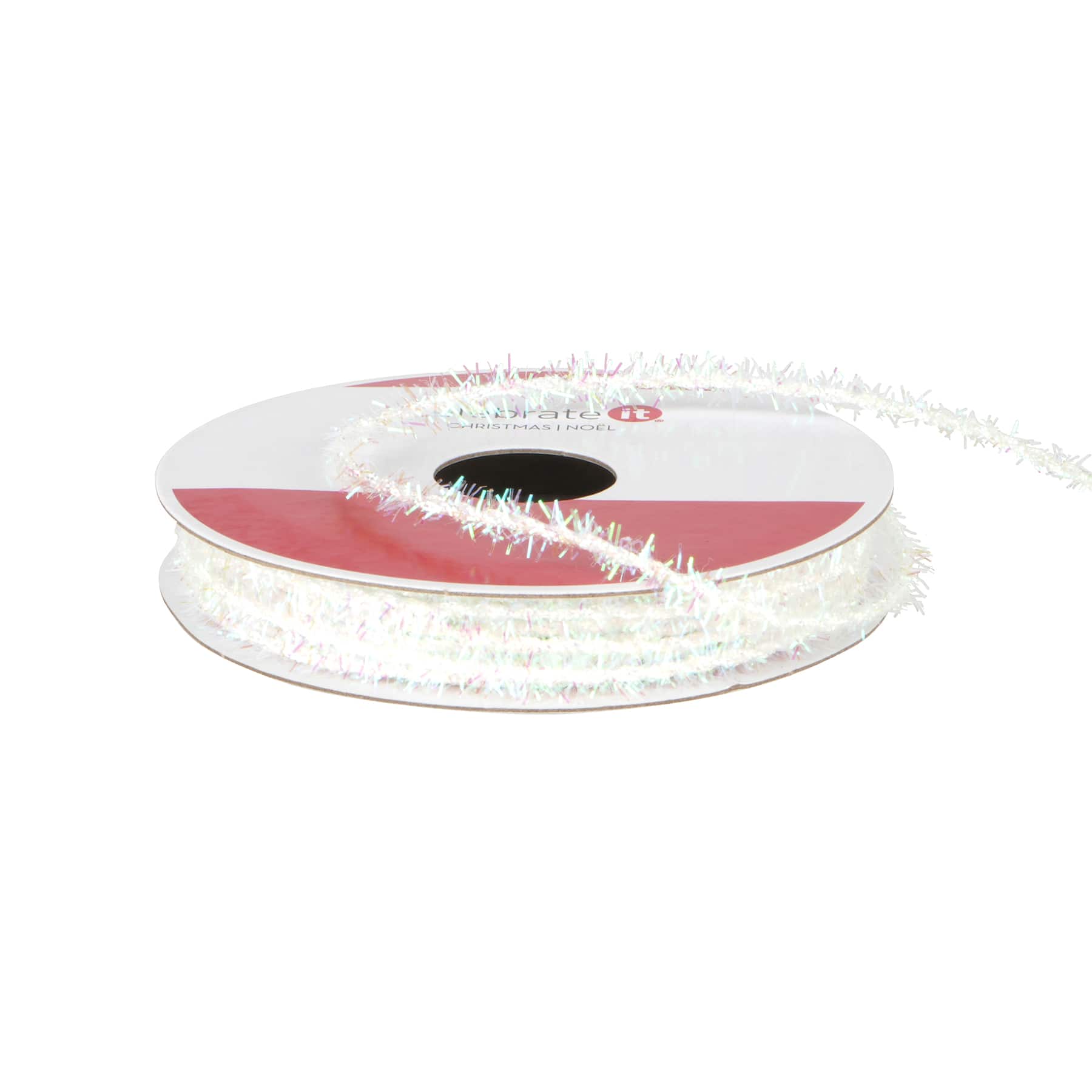 3/8" x 4yd. Iridescent Tinsel Ribbon by Celebrate It®