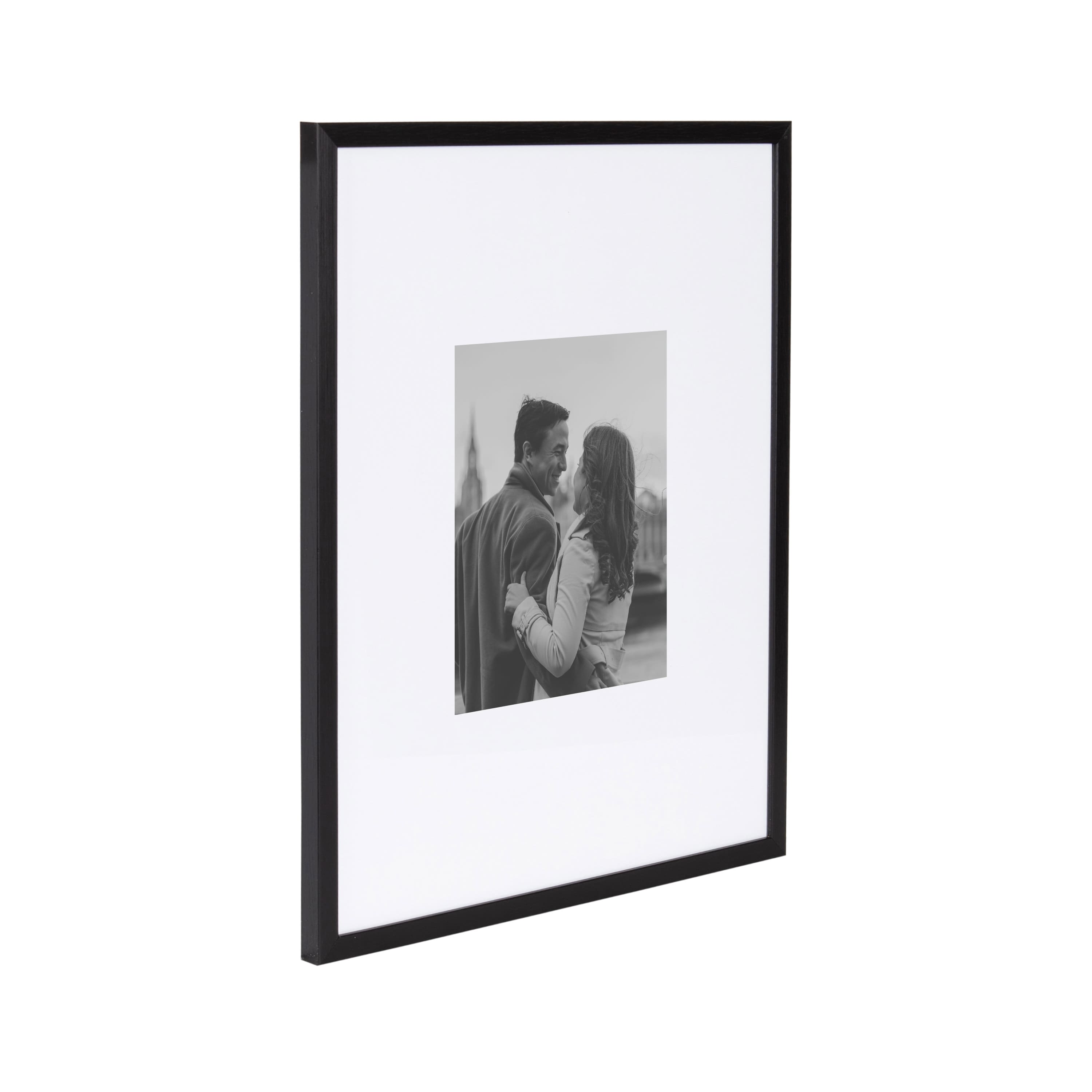 Kate and Laurel Gallery 16" x 20" Photo Picture Frames with 8" x 10" Mat