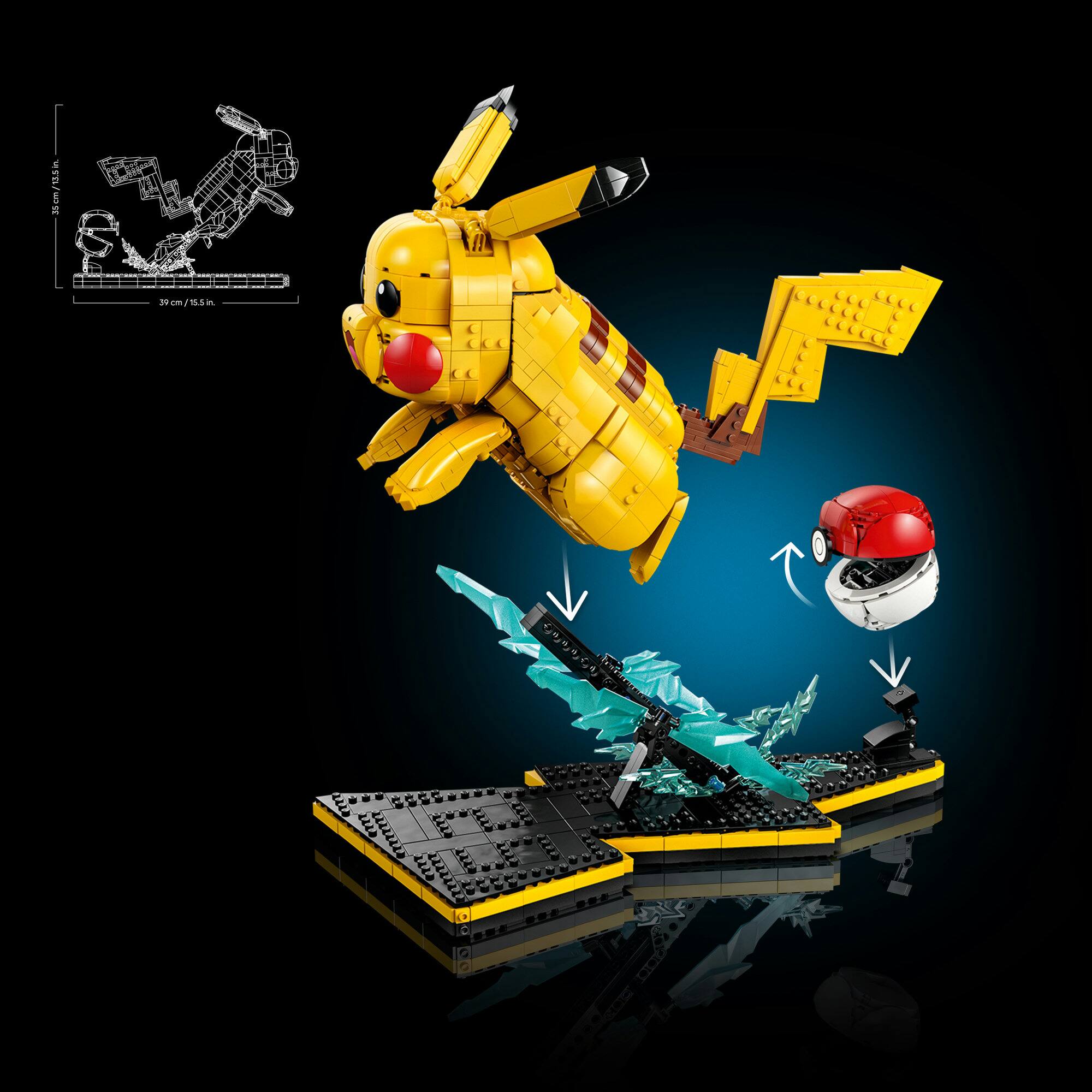 LEGO® Pikachu & Poké Ball Building Kit 72152