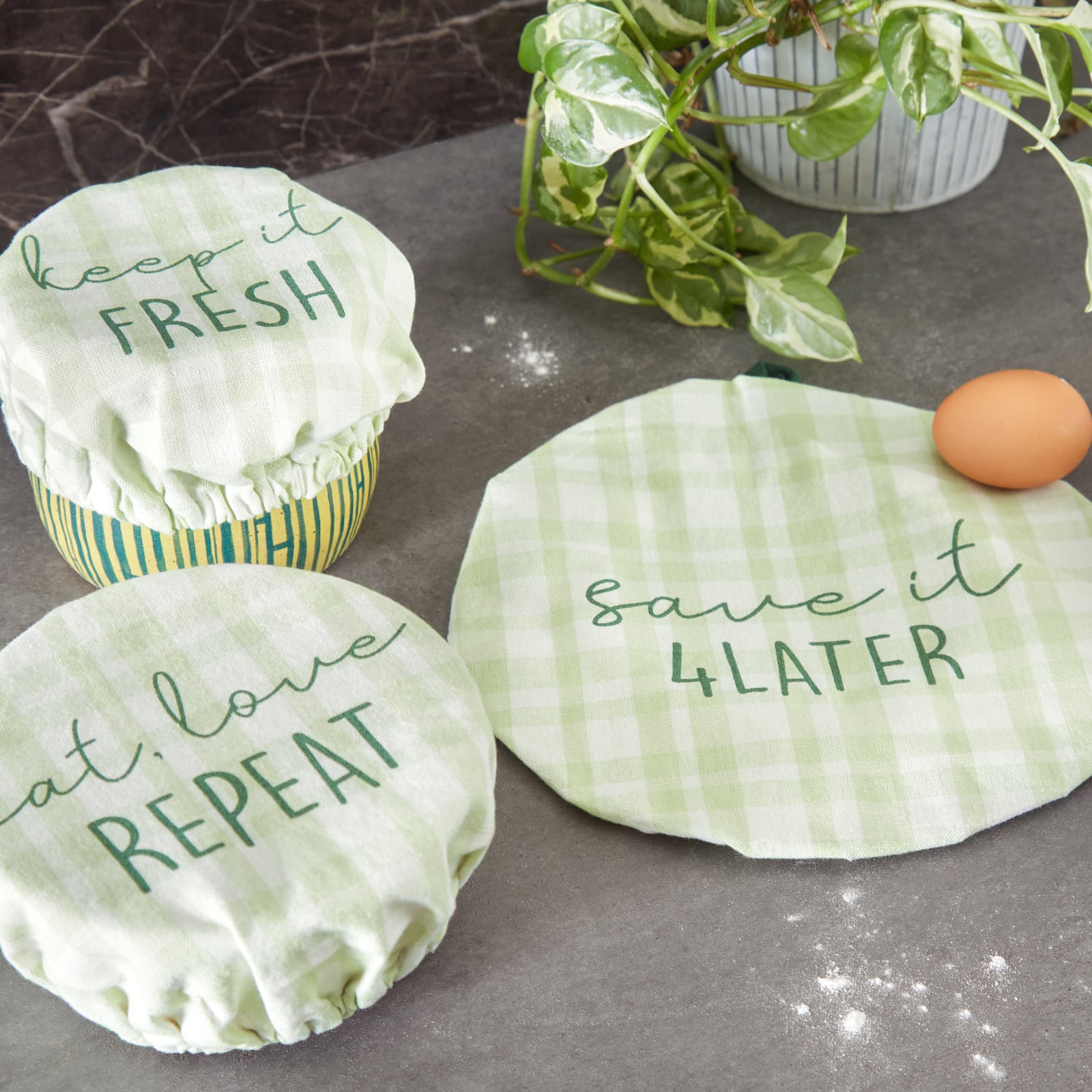 DII® Keep It Fresh Reusable Dish Cover Set