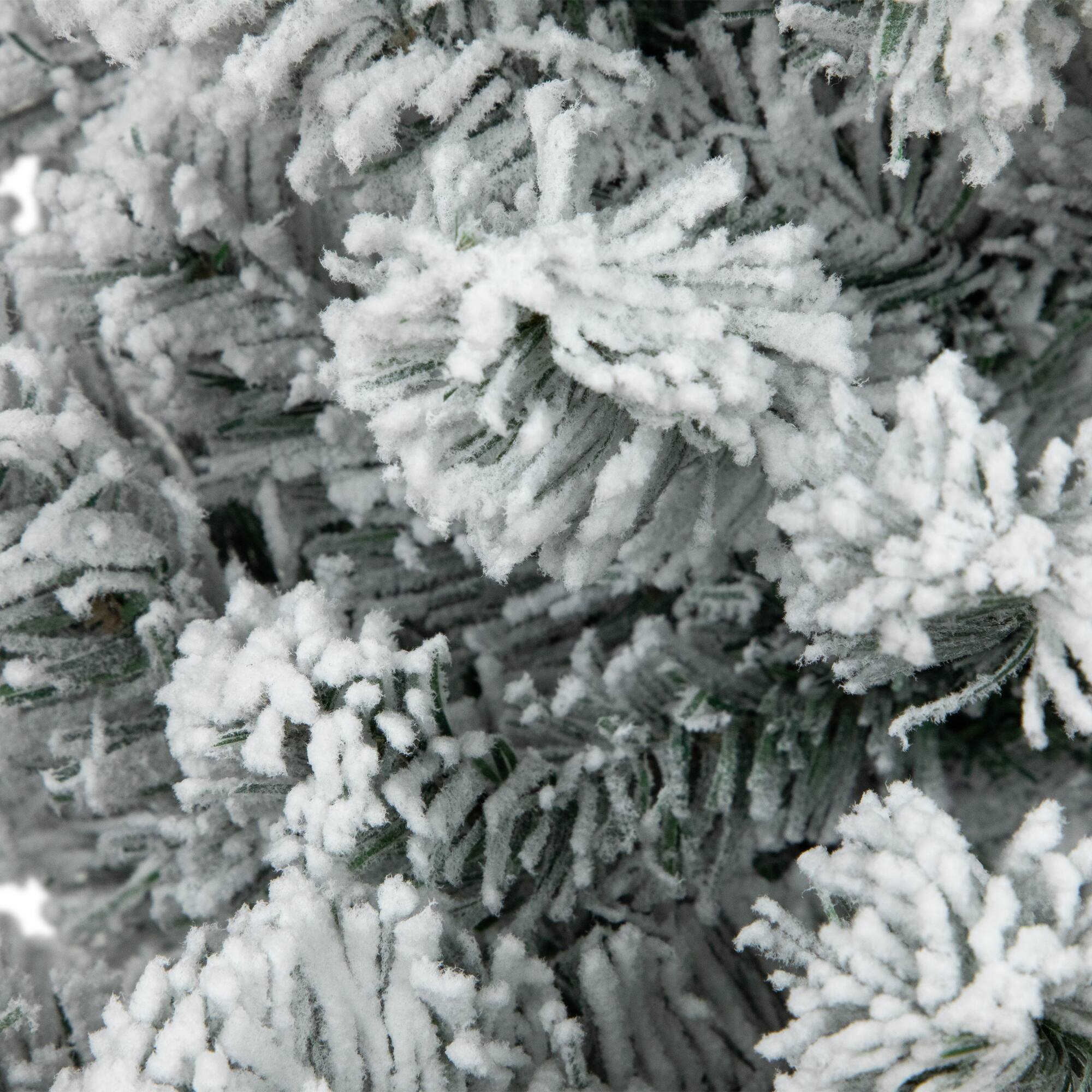 Northlight 3ft. Unlit Medium Heavily Flocked Madison Pine Artificial Christmas Tree