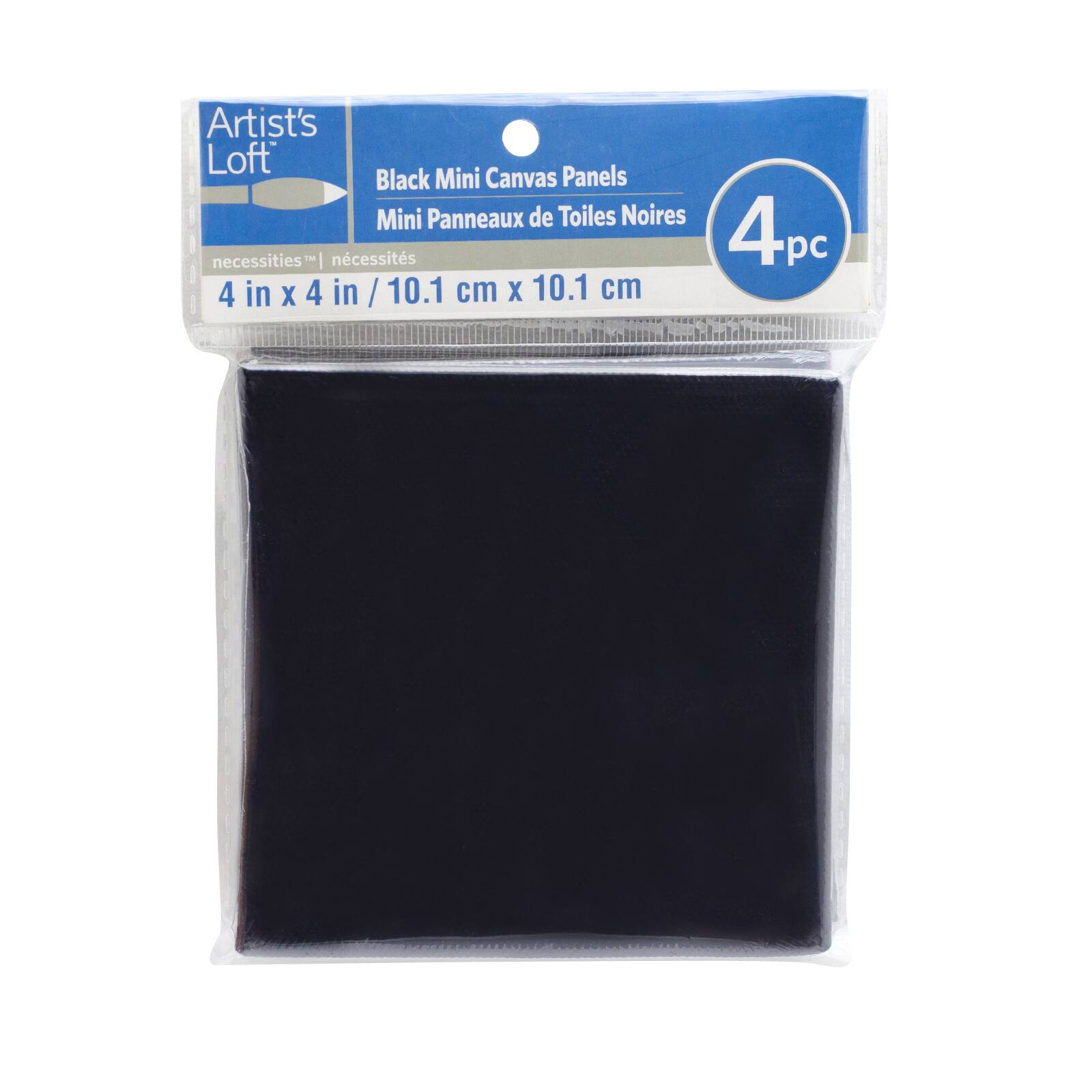 4 Pack 4" x 4" Mini Canvas Panels by Artist's Loft™ Necessities
