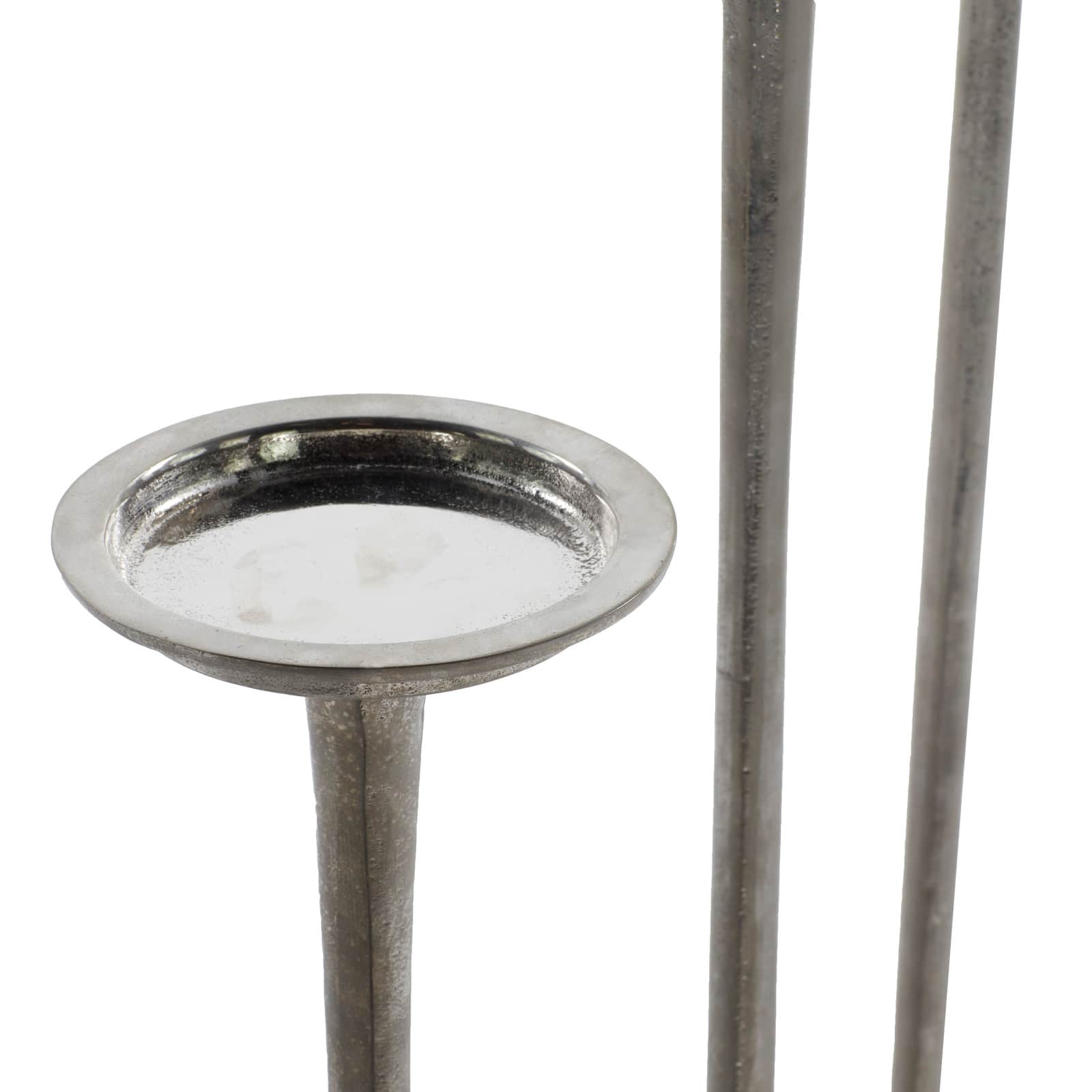 Aluminum Modern Candle Holder Set