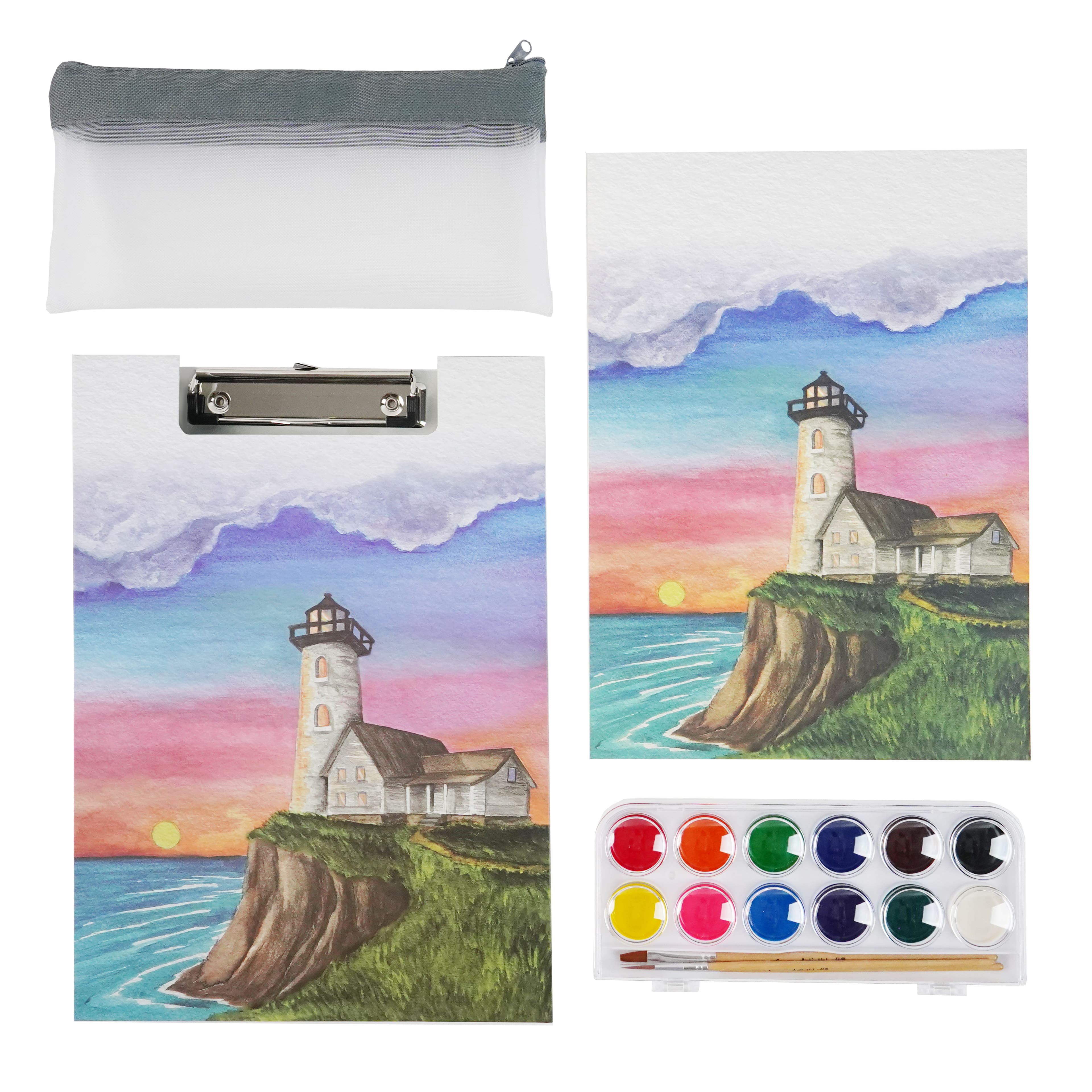 Sunsets Watercolour Painting Book by Artist's Loft®