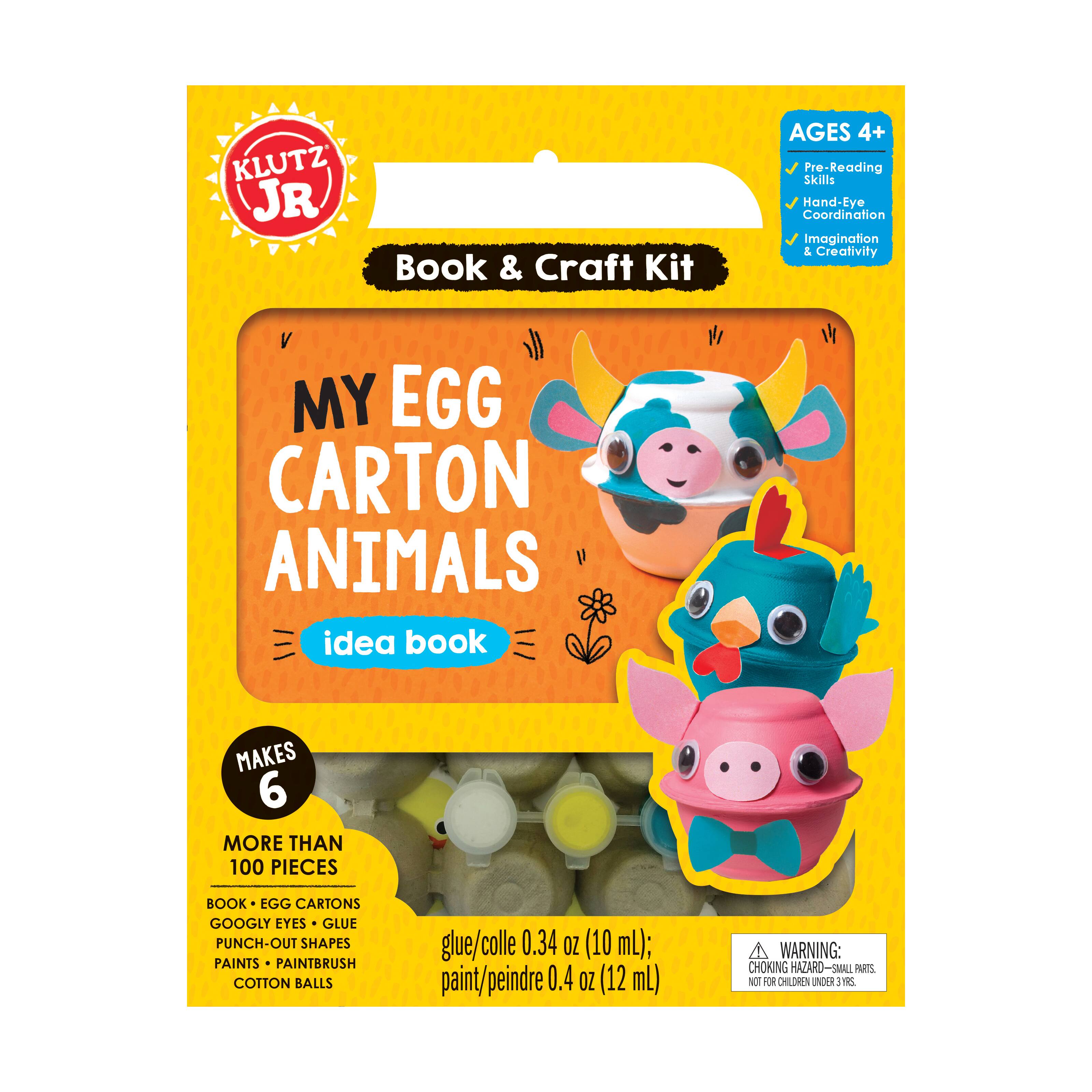 Klutz Jr. My Egg Carton Animals